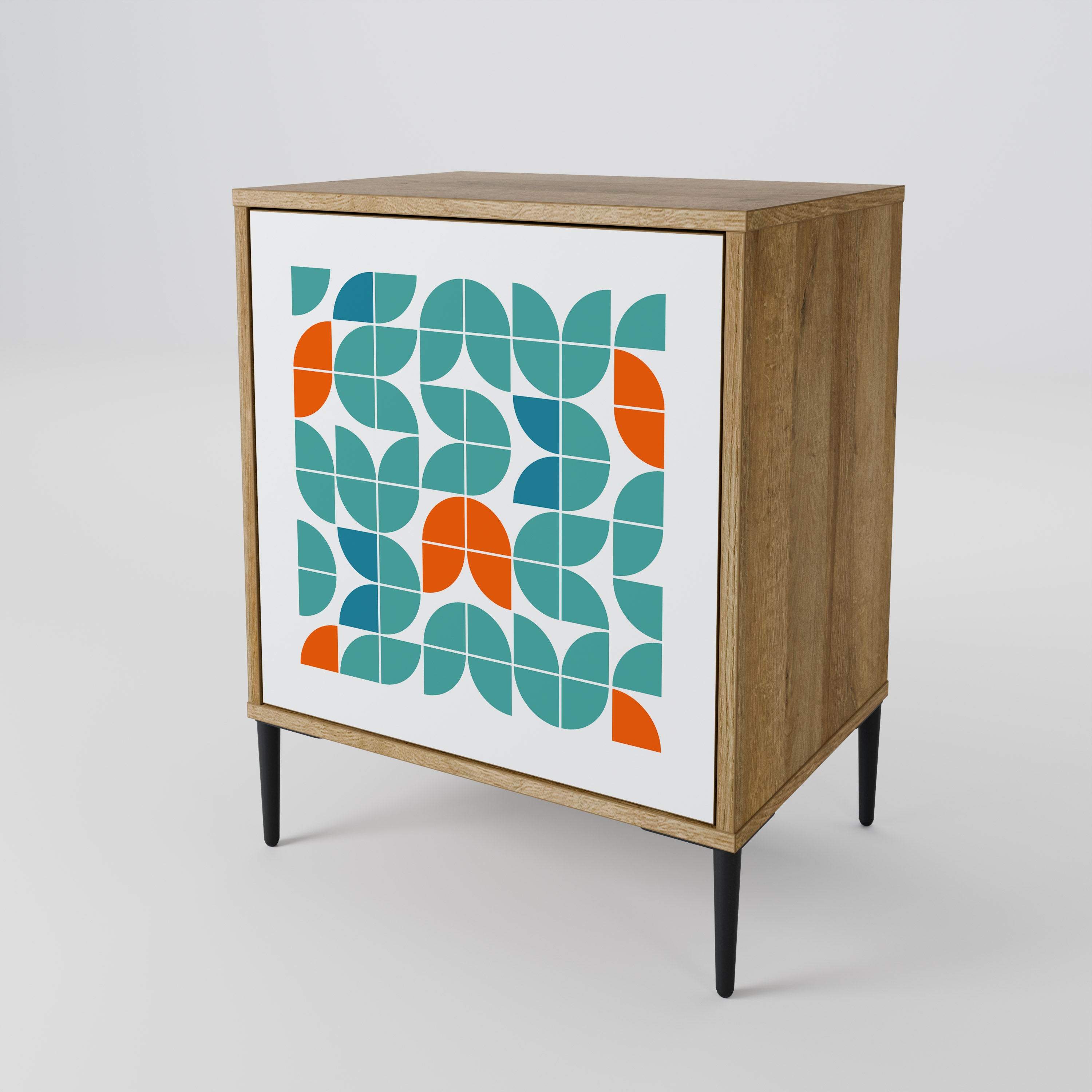 BE THE CHANGE Komoda 1-drzwiowa korpus Dąb Riva