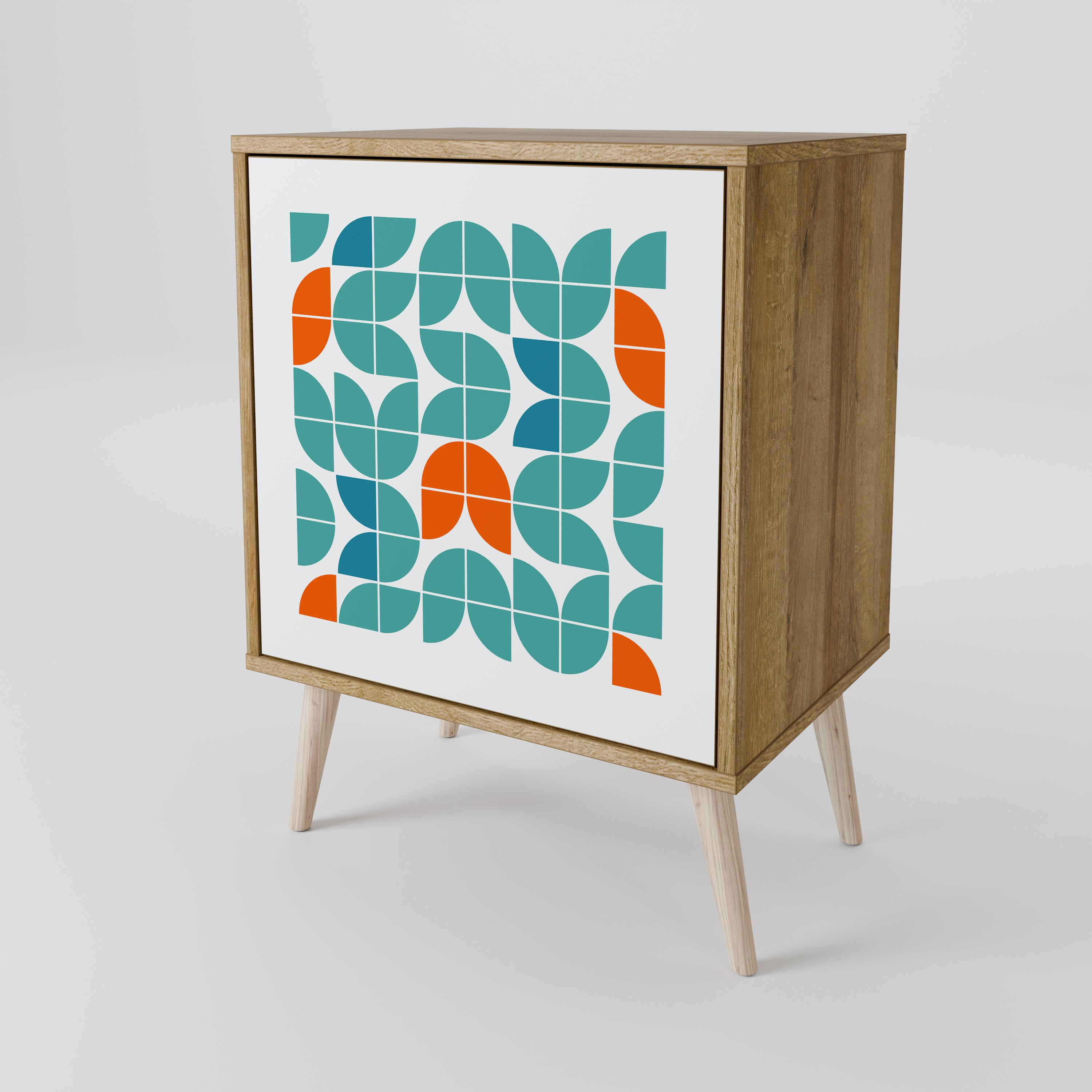 BE THE CHANGE Komoda 1-drzwiowa korpus Dąb Riva