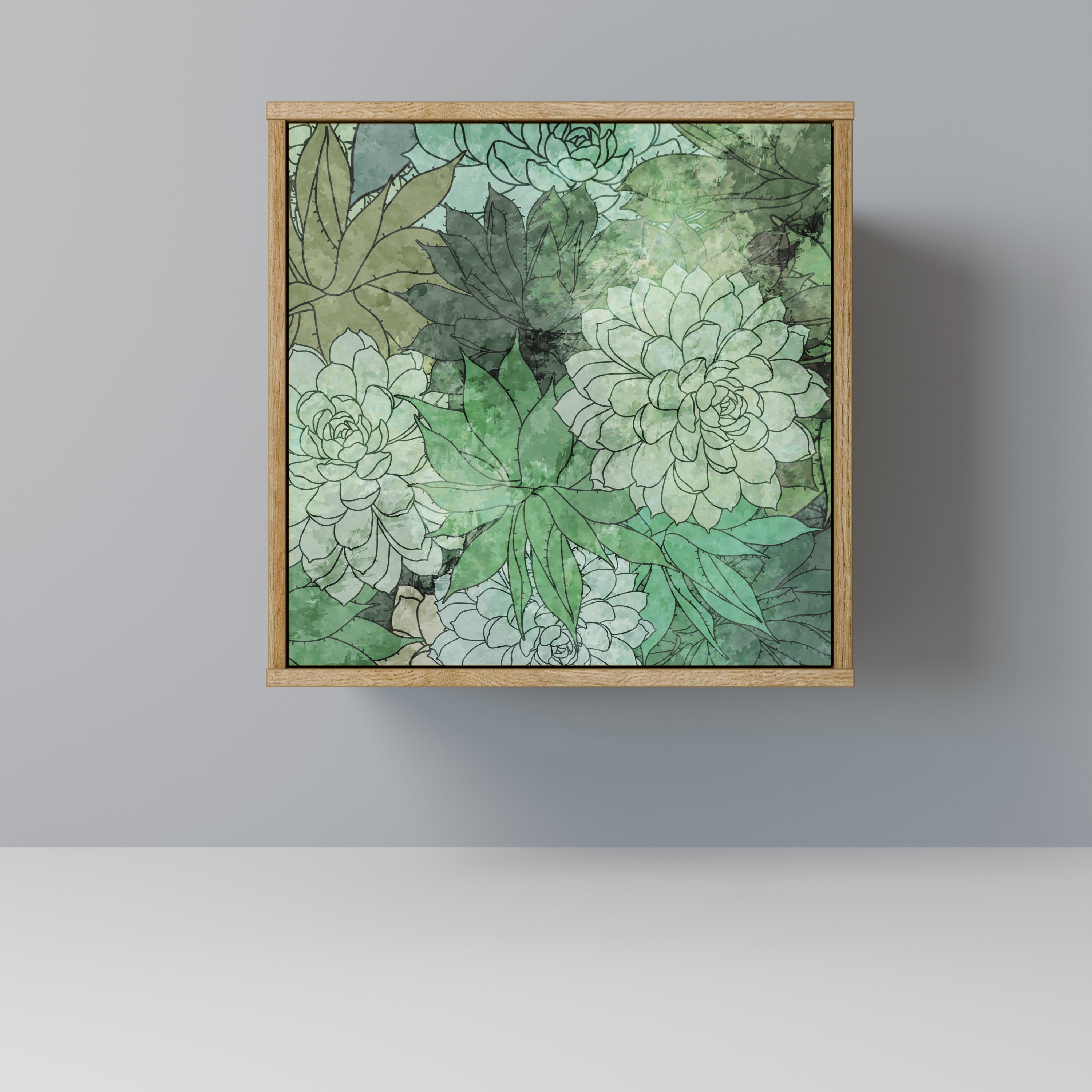 SUCCULENT CLUSTER Komoda 1-drzwiowa korpus Dąb Riva