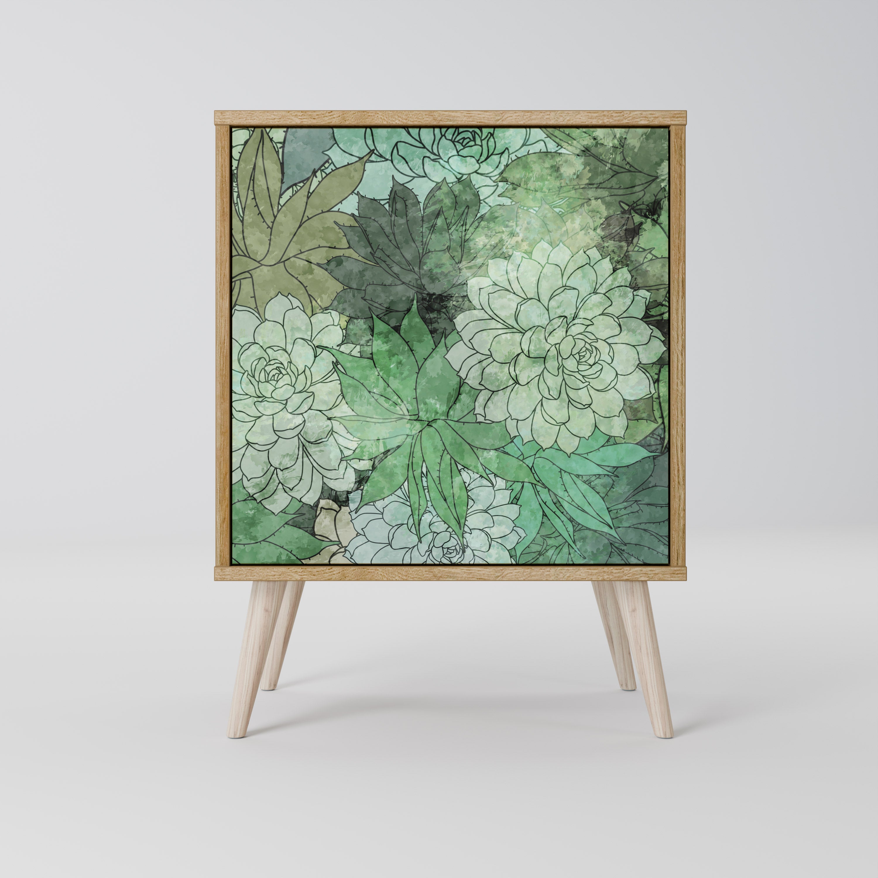 SUCCULENT CLUSTER Komoda 1-drzwiowa korpus Dąb Riva