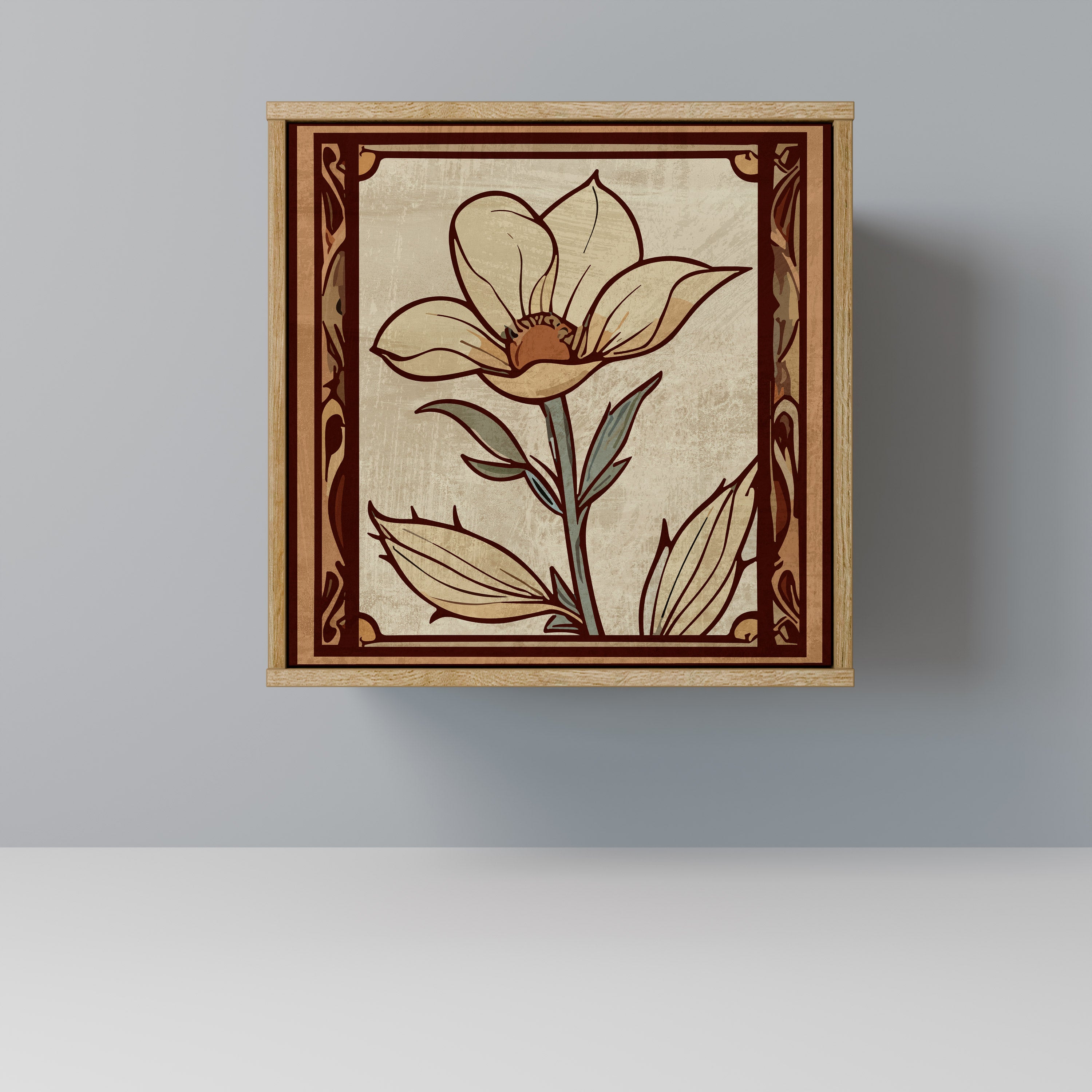 TIMELESS FLORA Komoda 1-drzwiowa korpus Dąb Riva