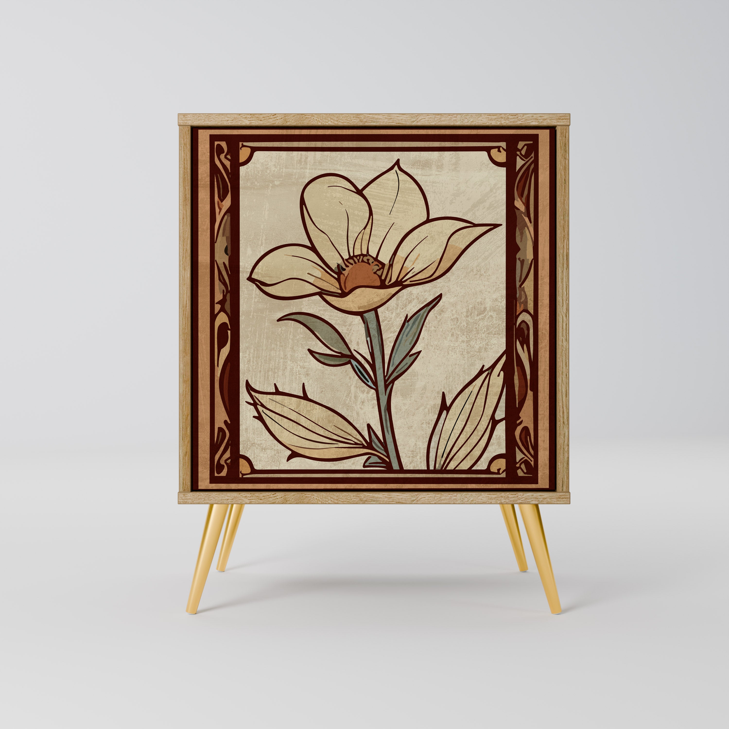 TIMELESS FLORA Komoda 1-drzwiowa korpus Dąb Riva