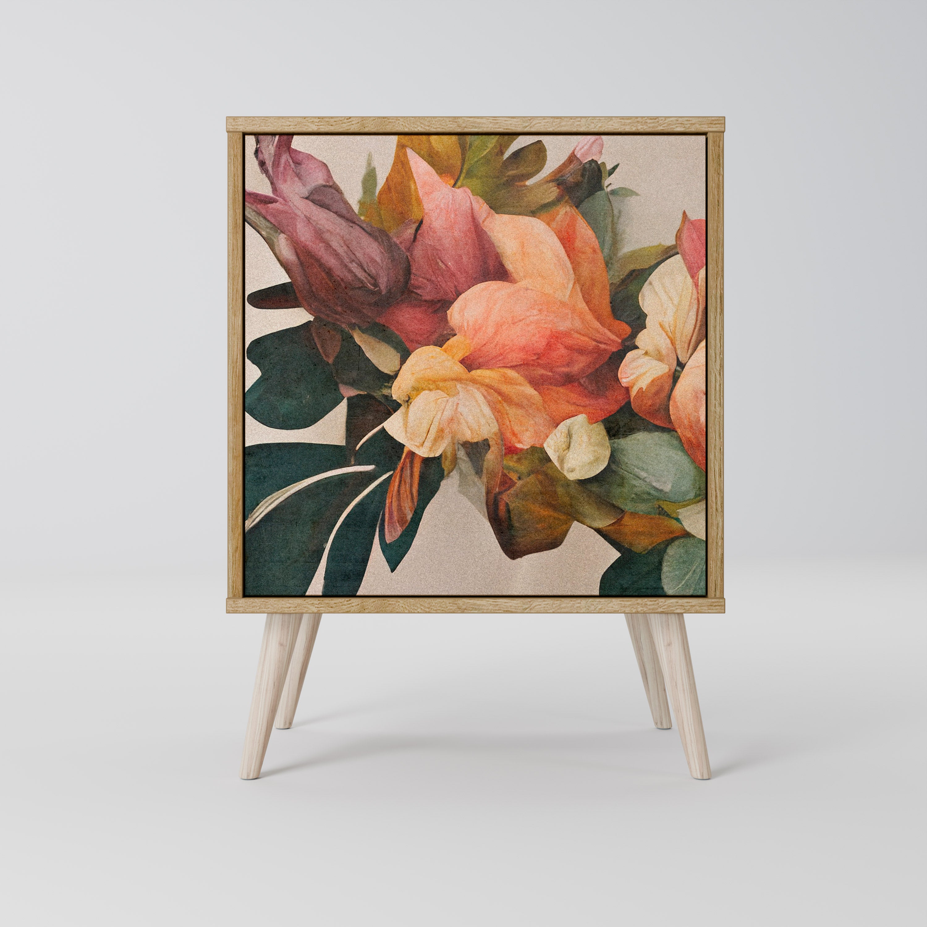 STYLISH BEAUTY Komoda 1-drzwiowa korpus Dąb Riva