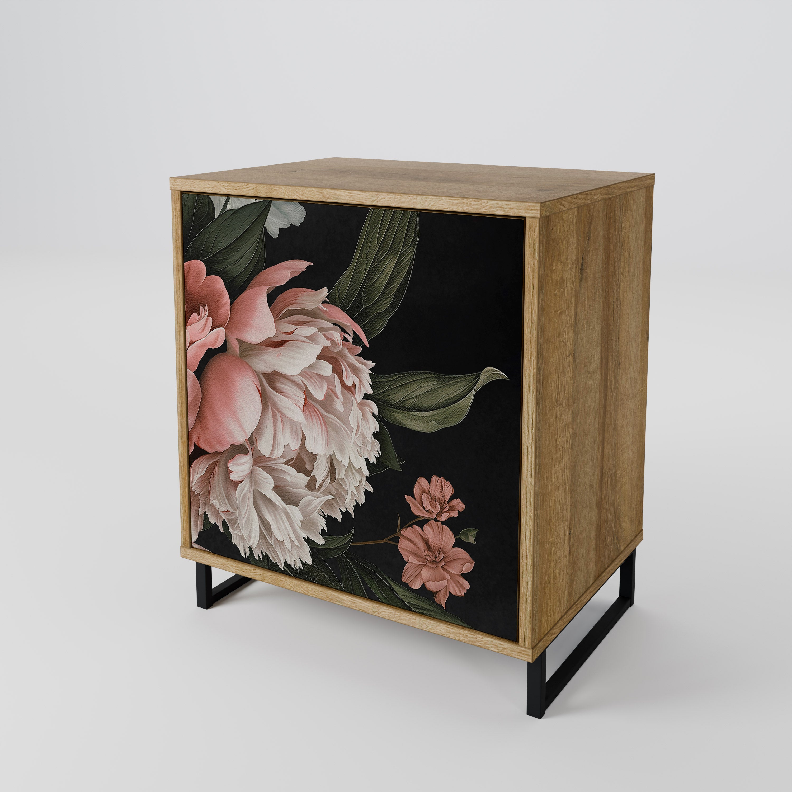 LUSH ELEGANCE Komoda 1-drzwiowa korpus Dąb Riva