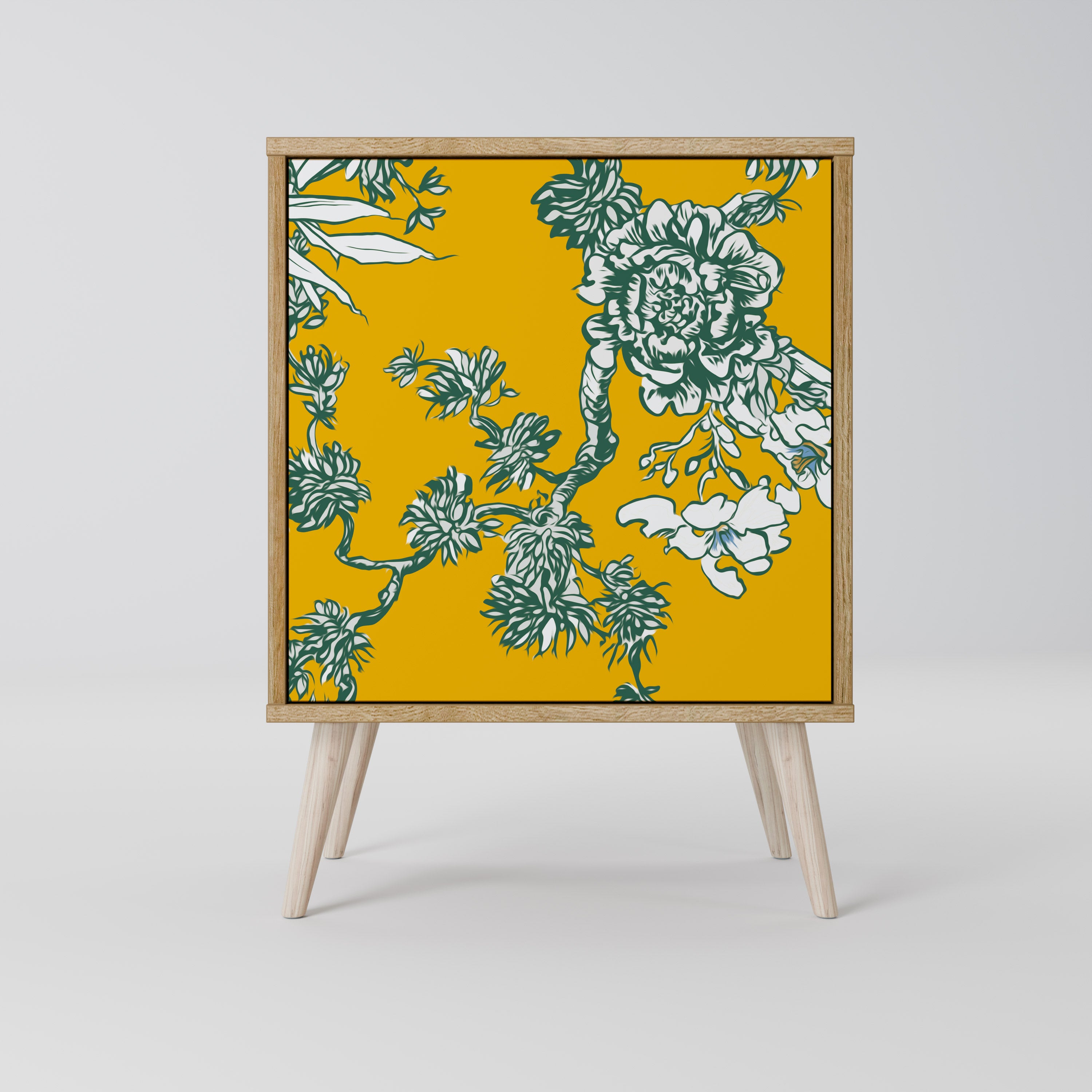YELLOW CHINOISERIE Komoda 1-drzwiowa korpus Dąb Riva