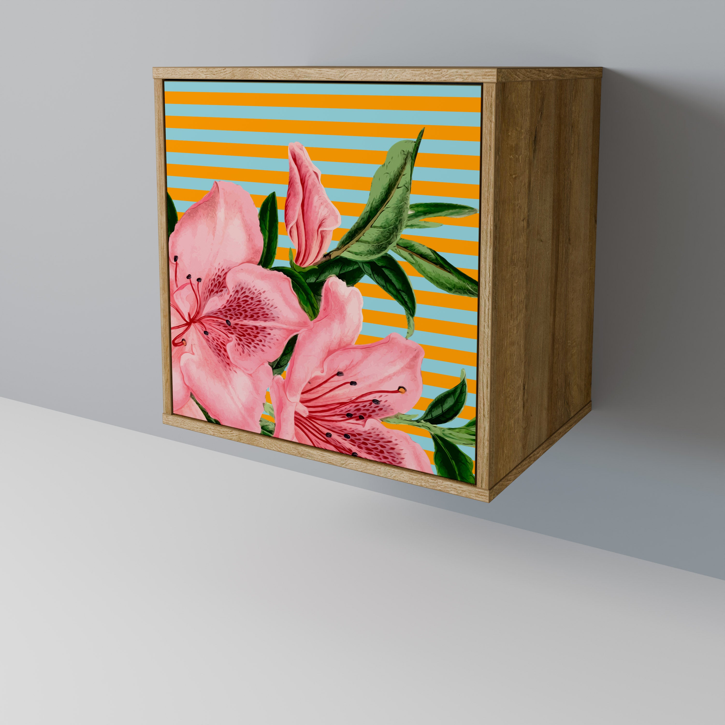 FRAGILE BEAUTY Komoda 1-drzwiowa korpus Dąb Riva