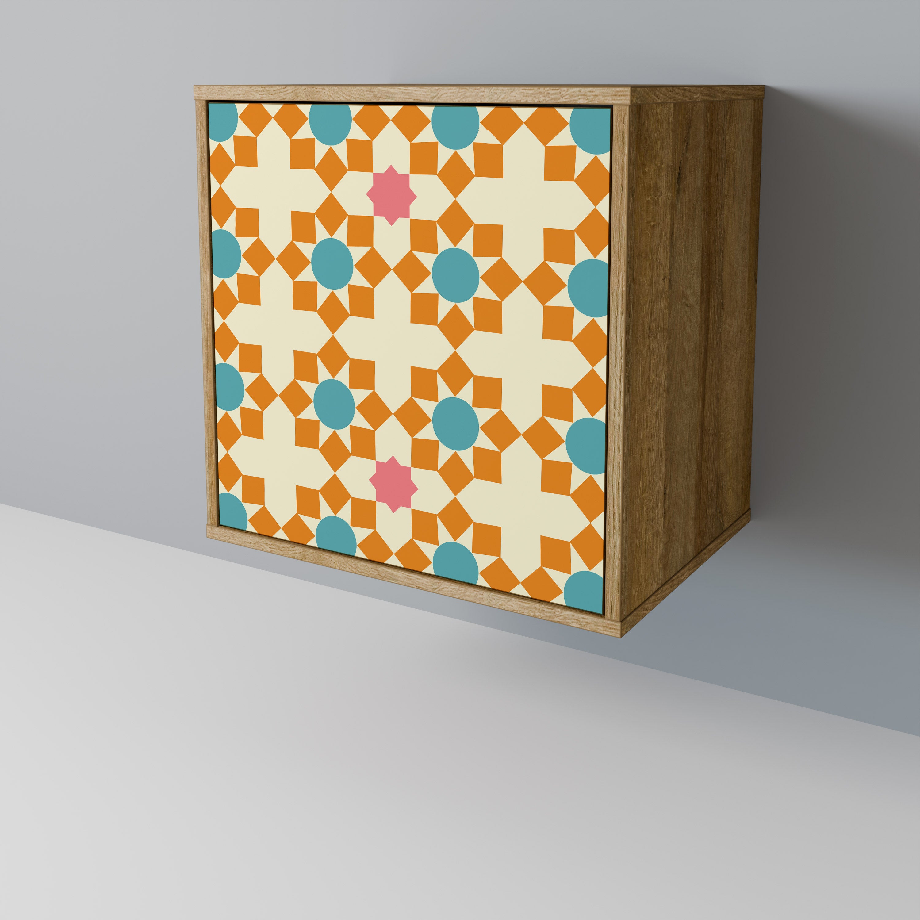 FLORAL DECOR Komoda 1-drzwiowa korpus Dąb Riva