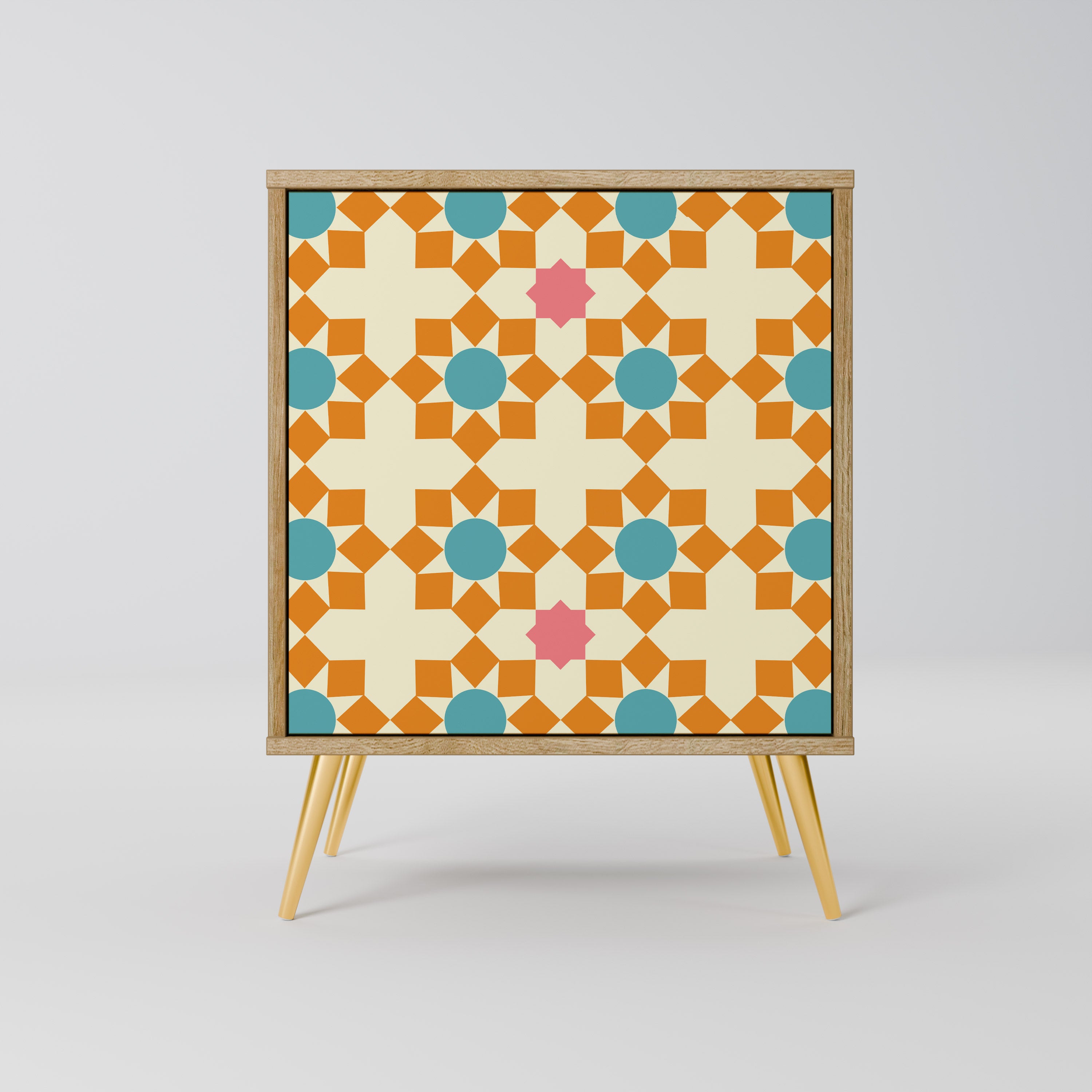 FLORAL DECOR Komoda 1-drzwiowa korpus Dąb Riva