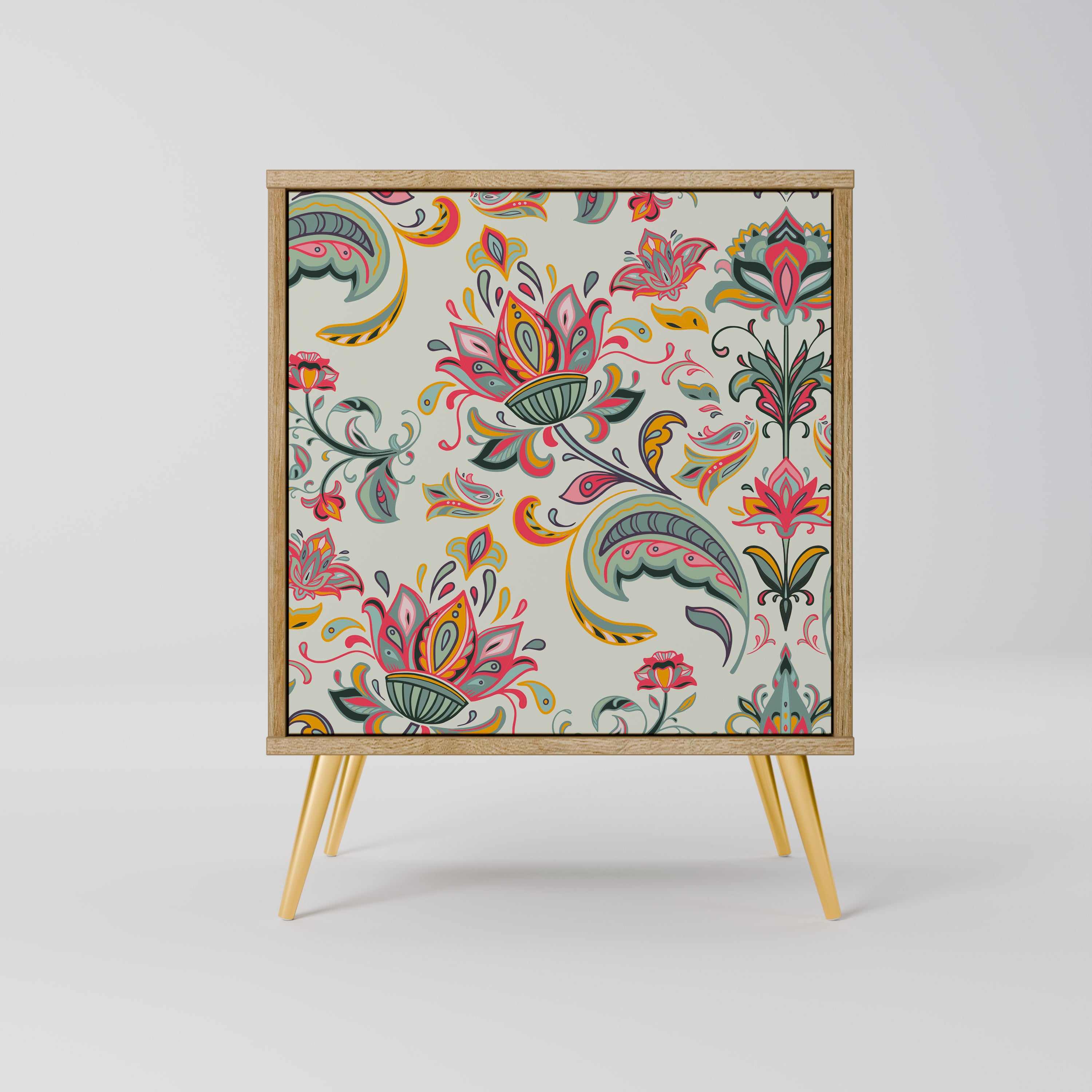 ORGANIC FOLKLORE Komoda 1-drzwiowa korpus Dąb Riva