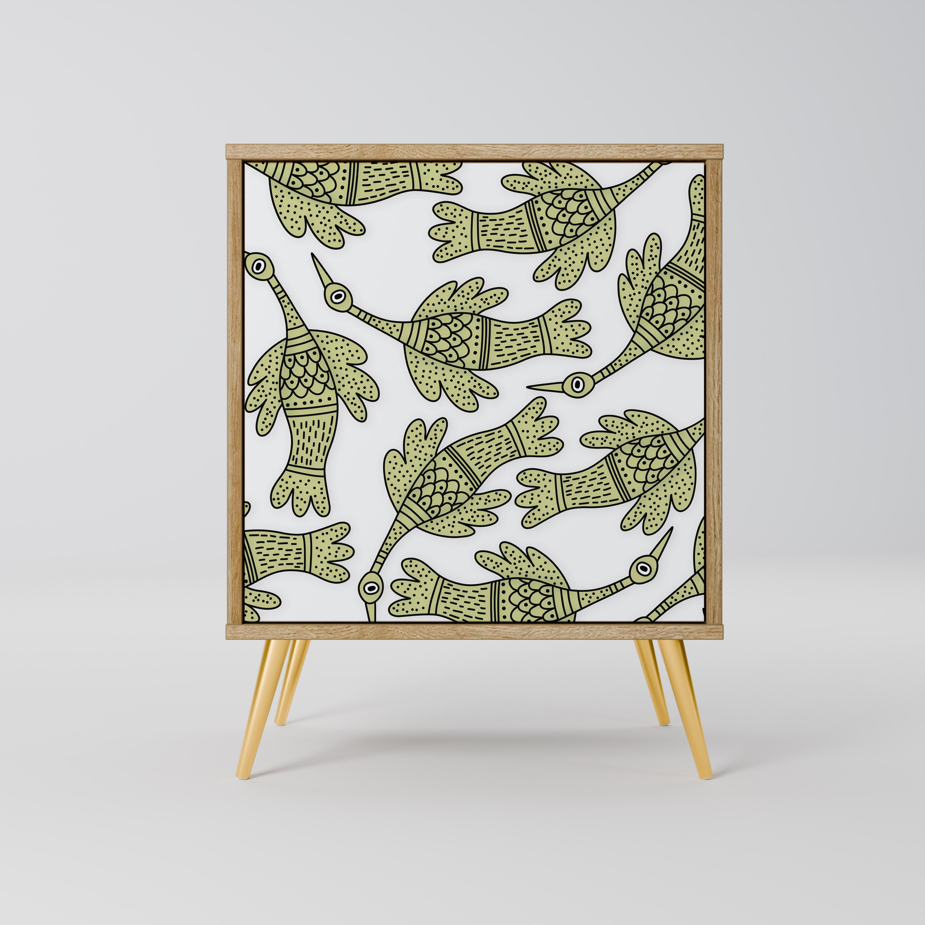 SEEDLING SONGBIRD Komoda 1-drzwiowa korpus Dąb Riva