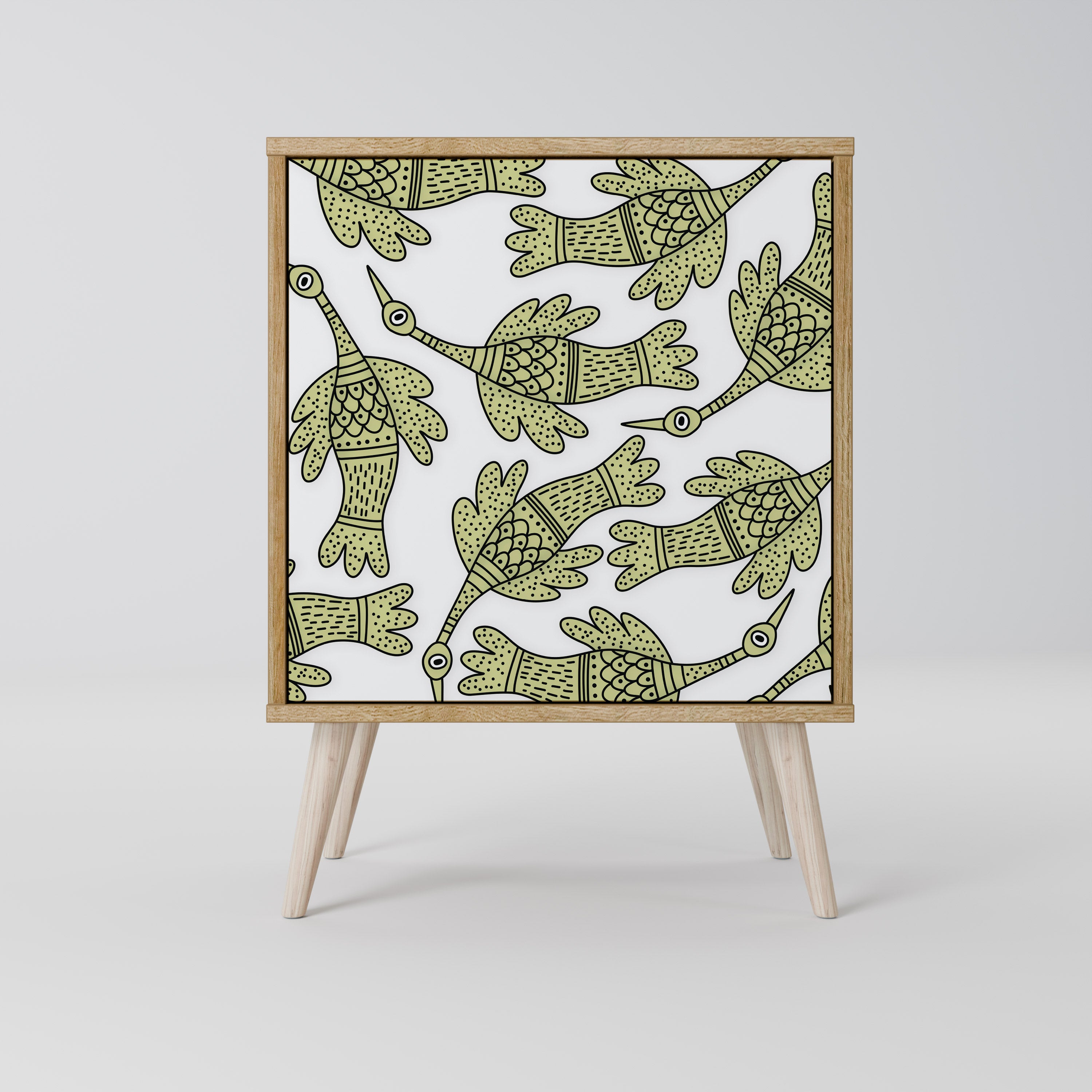 SEEDLING SONGBIRD Komoda 1-drzwiowa korpus Dąb Riva