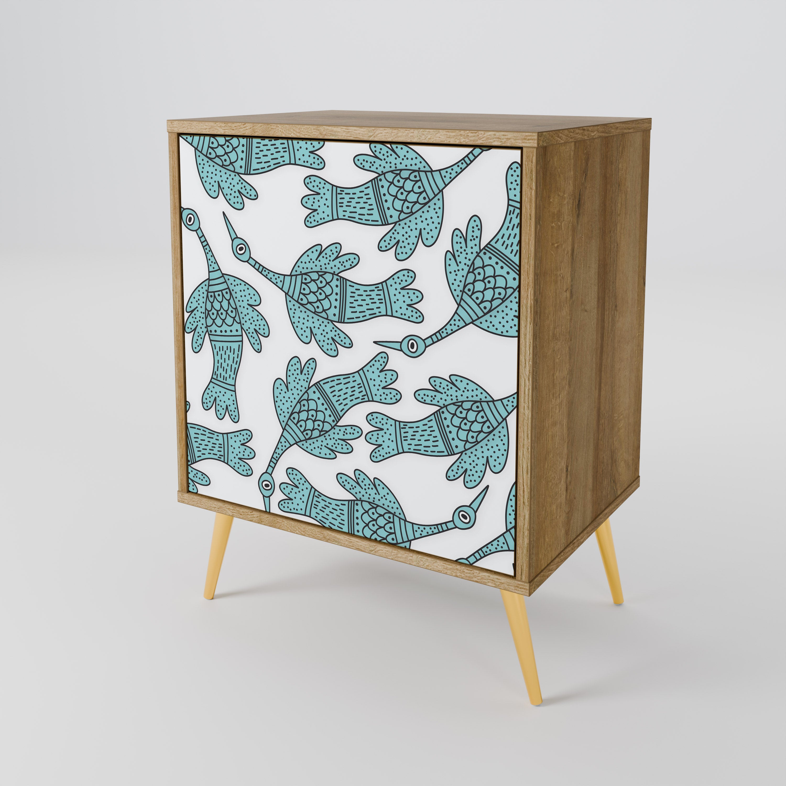 WATERSPOUT SONGIBIRD Komoda 1-drzwiowa korpus Dąb Riva