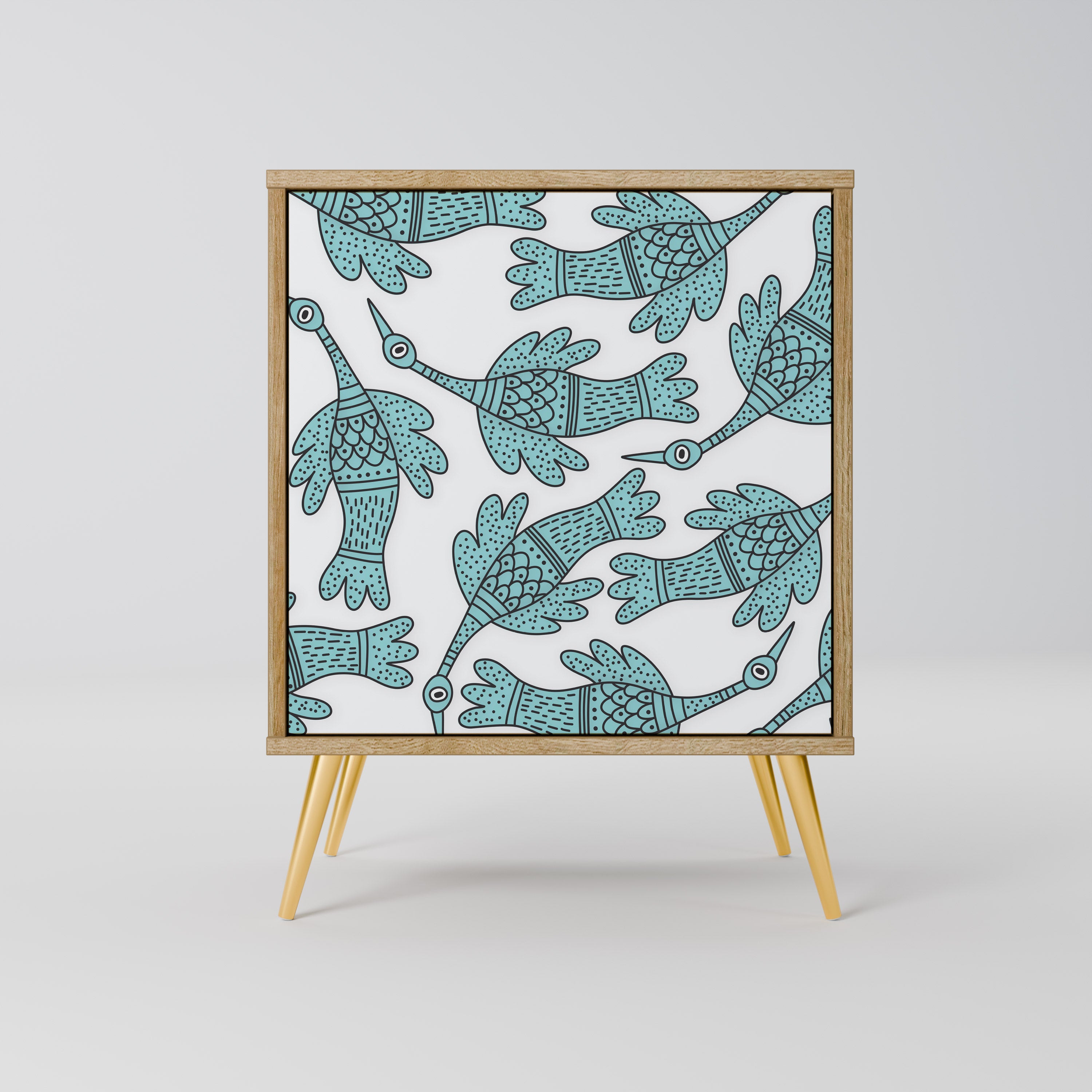 WATERSPOUT SONGIBIRD Komoda 1-drzwiowa korpus Dąb Riva