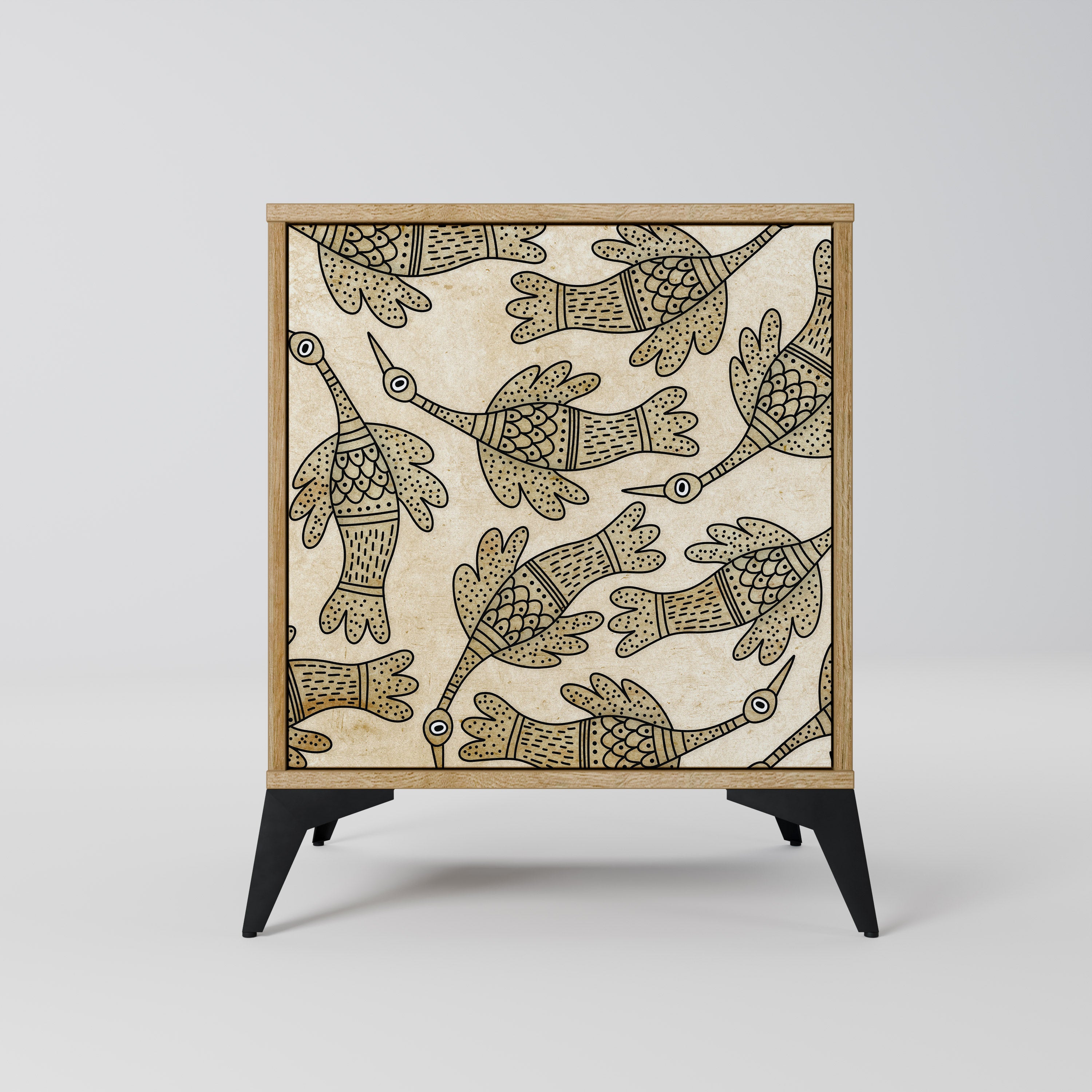 ALMONDINE SONGBIRD Komoda 1-drzwiowa korpus Dąb Riva