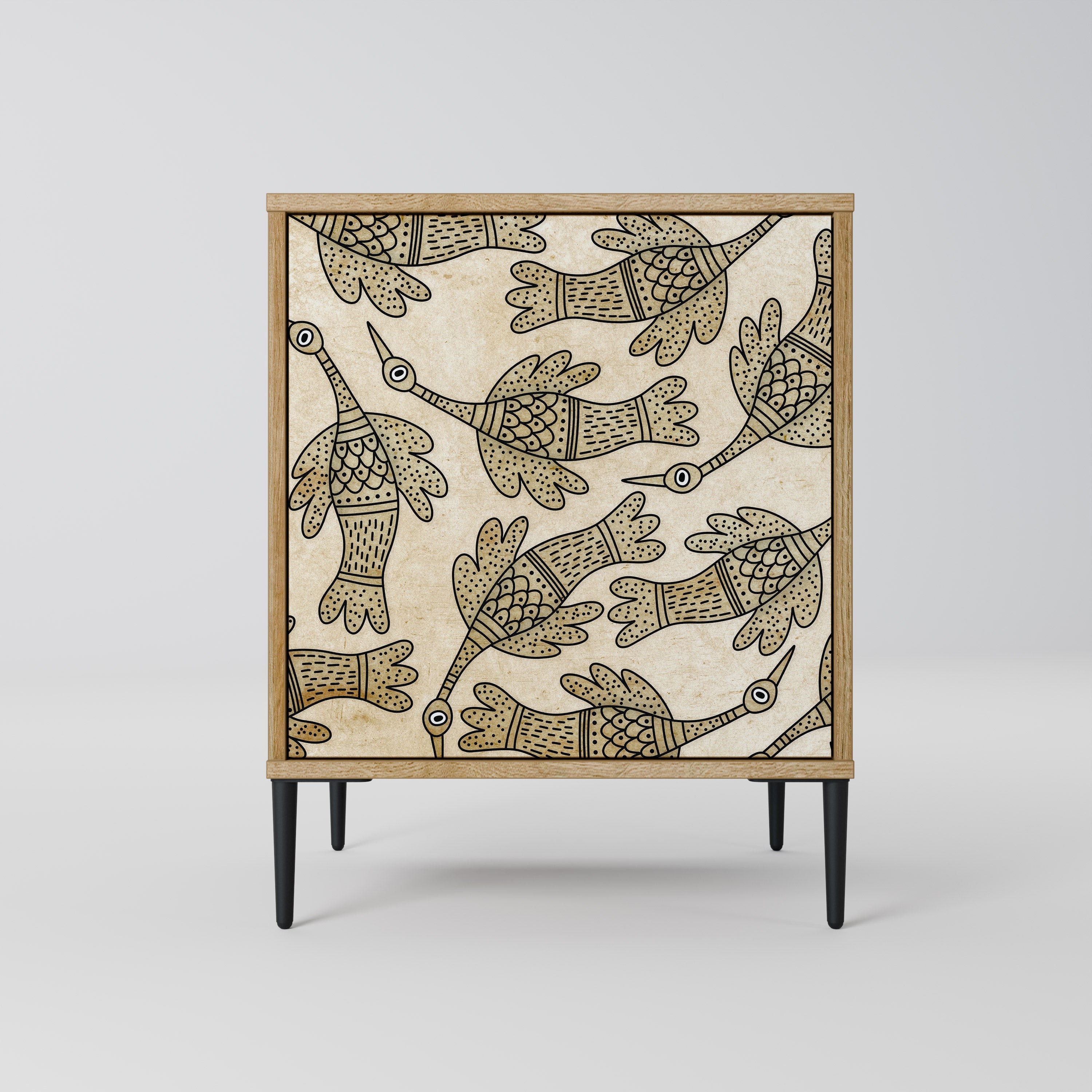 ALMONDINE SONGBIRD Komoda 1-drzwiowa korpus Dąb Riva