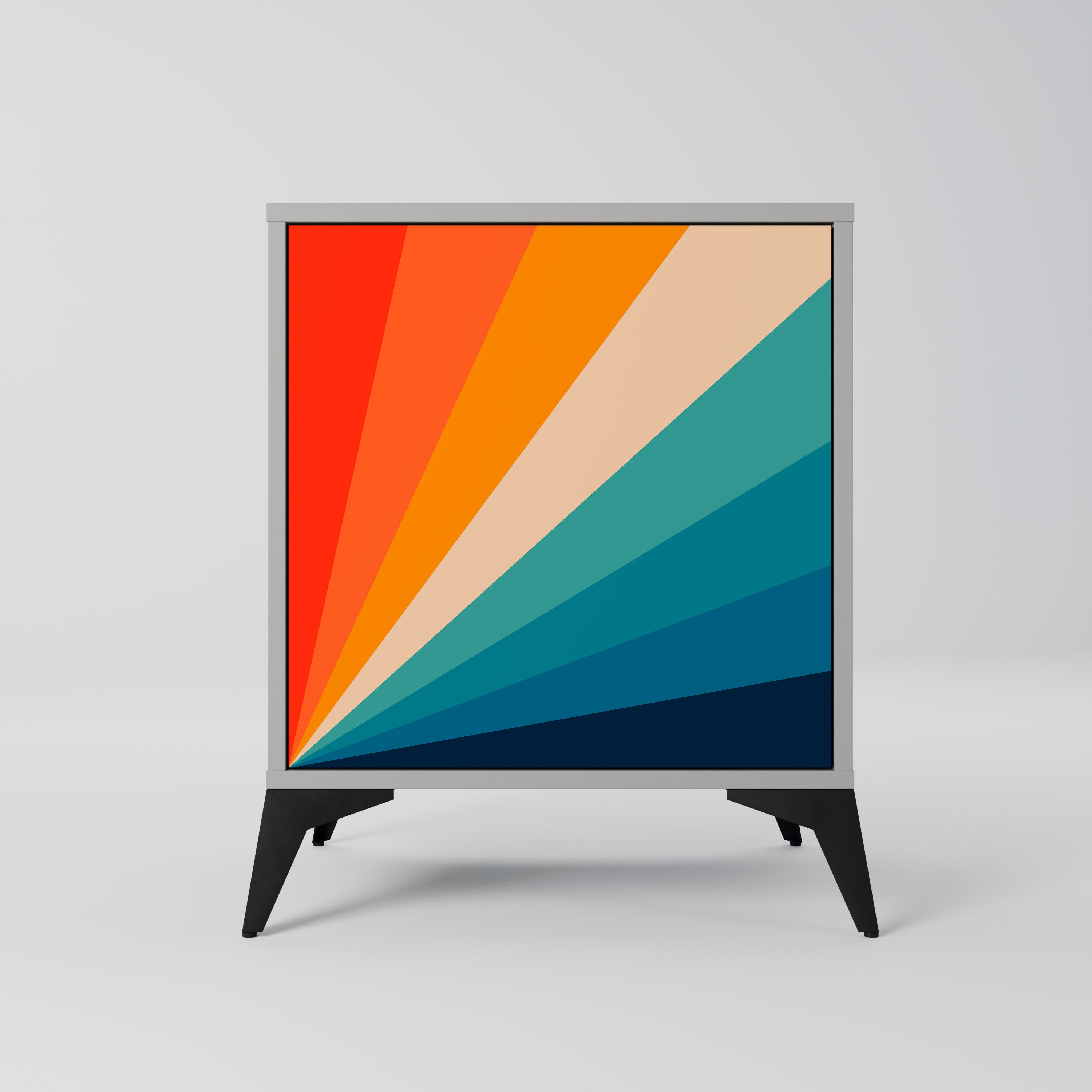 PRISM CONCUSSION Komoda 1-drzwiowa korpus Szary