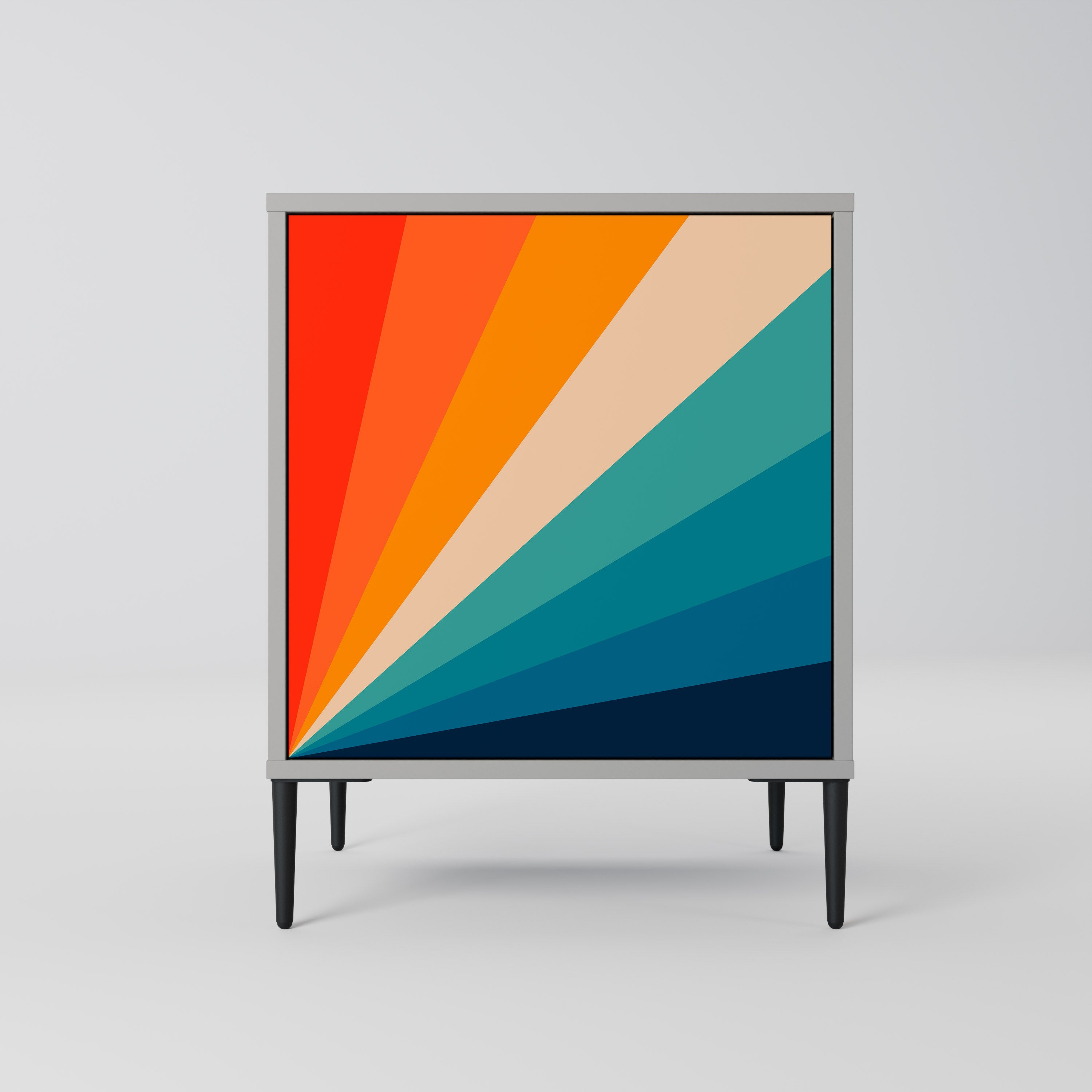 PRISM CONCUSSION Komoda 1-drzwiowa korpus Szary