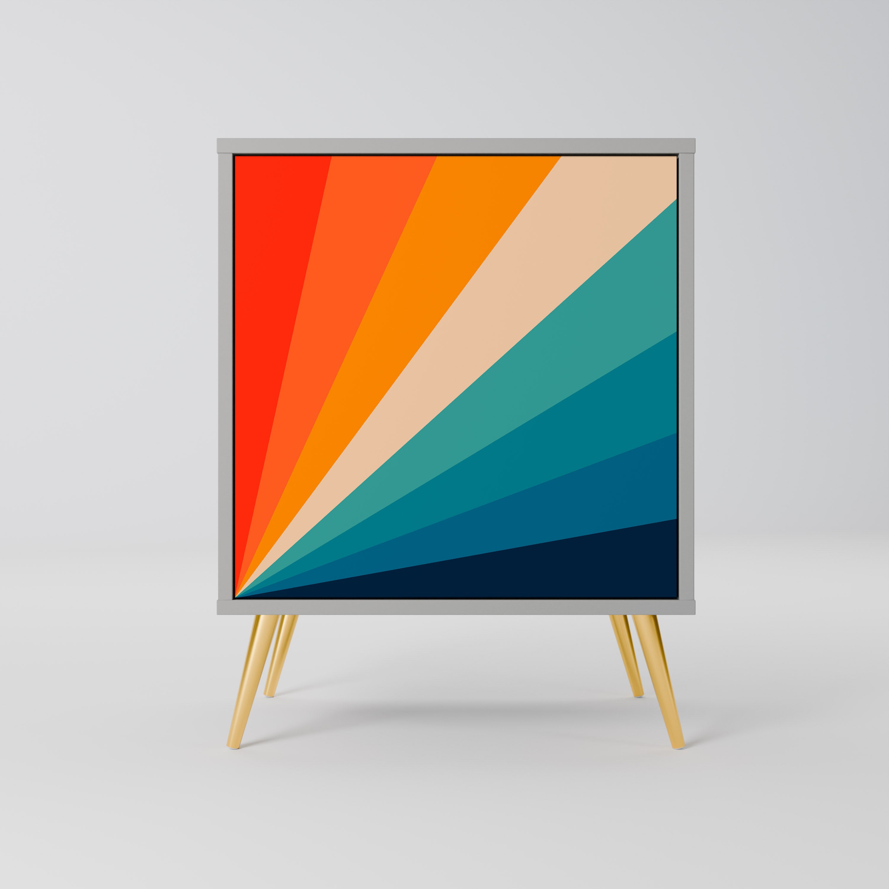 PRISM CONCUSSION Komoda 1-drzwiowa korpus Szary