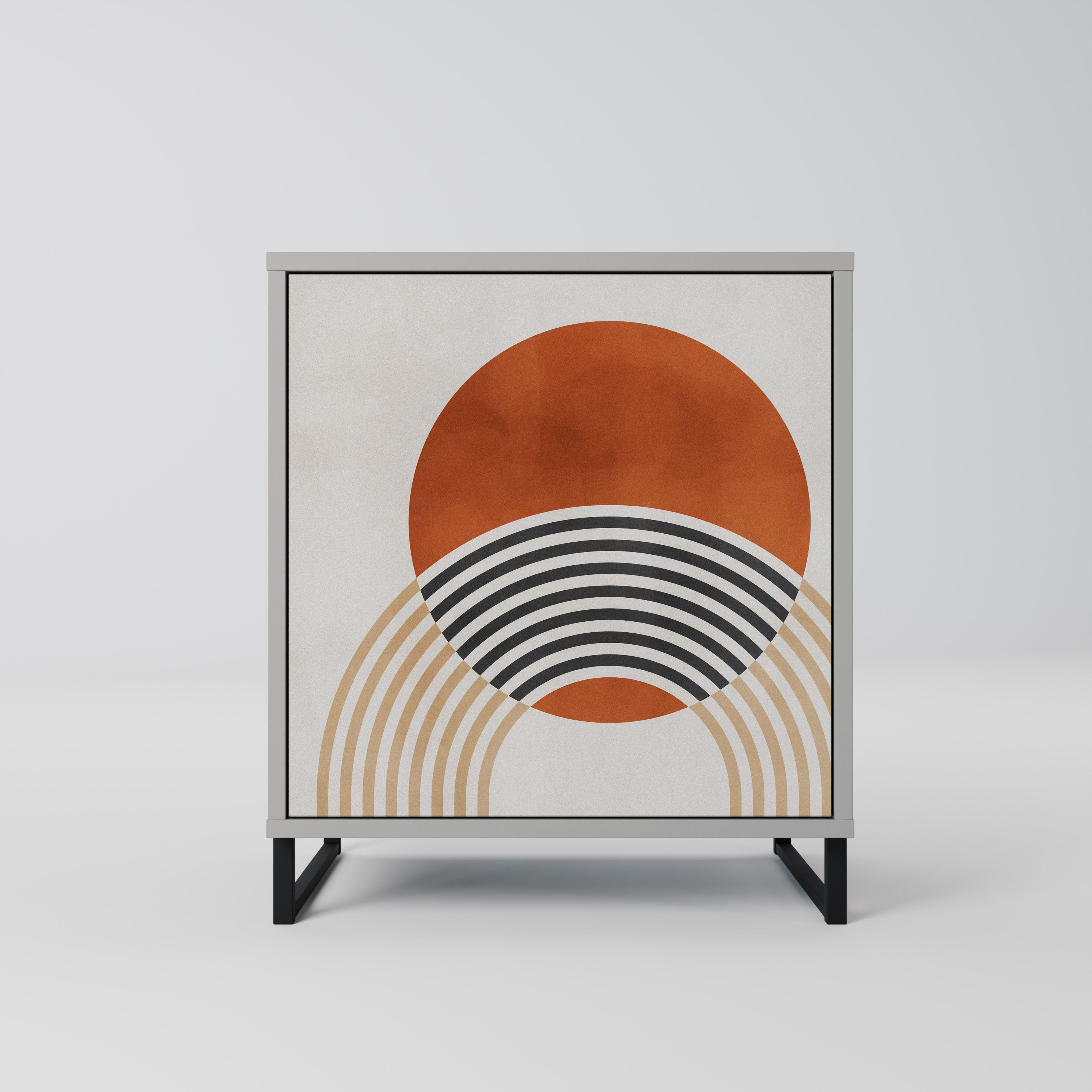 SPACE AROUND Komoda 1-drzwiowa korpus Szary