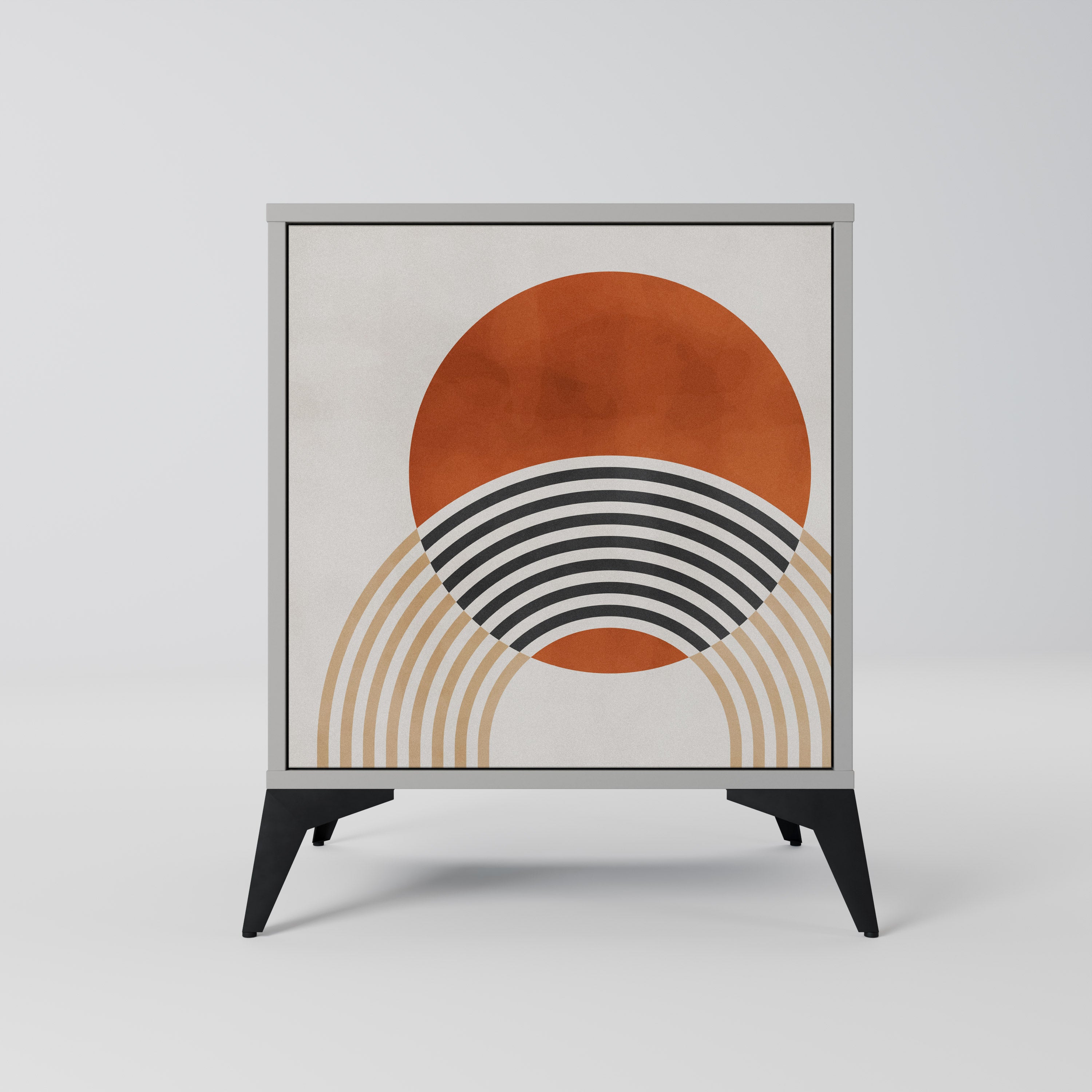 SPACE AROUND Komoda 1-drzwiowa korpus Szary