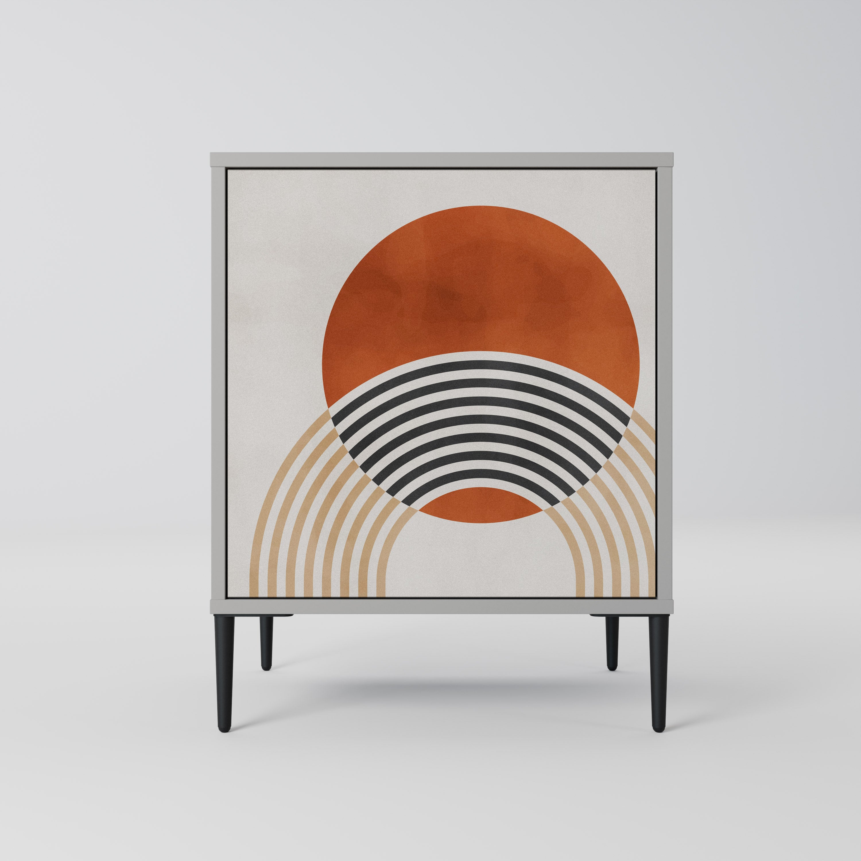 SPACE AROUND Komoda 1-drzwiowa korpus Szary