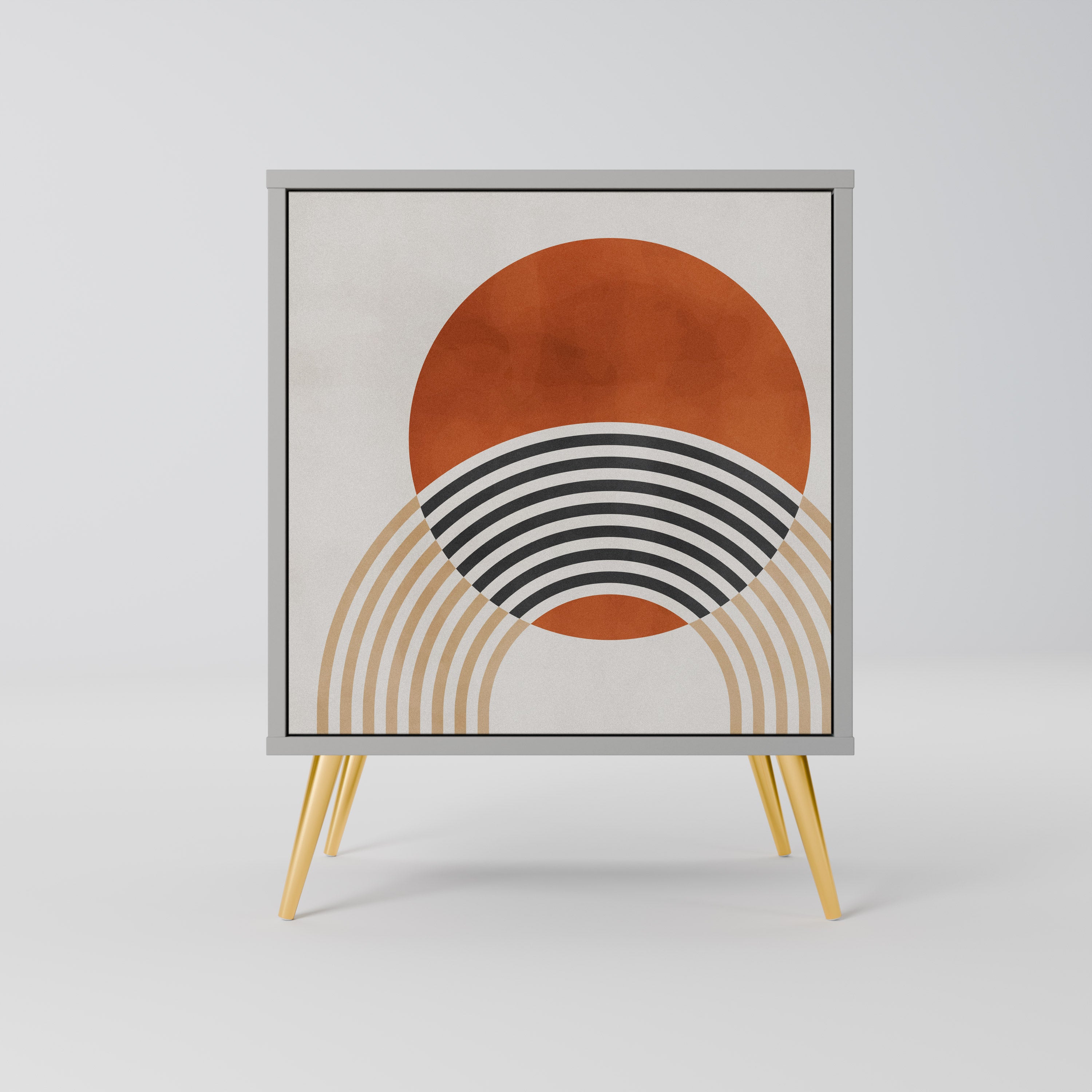 SPACE AROUND Komoda 1-drzwiowa korpus Szary