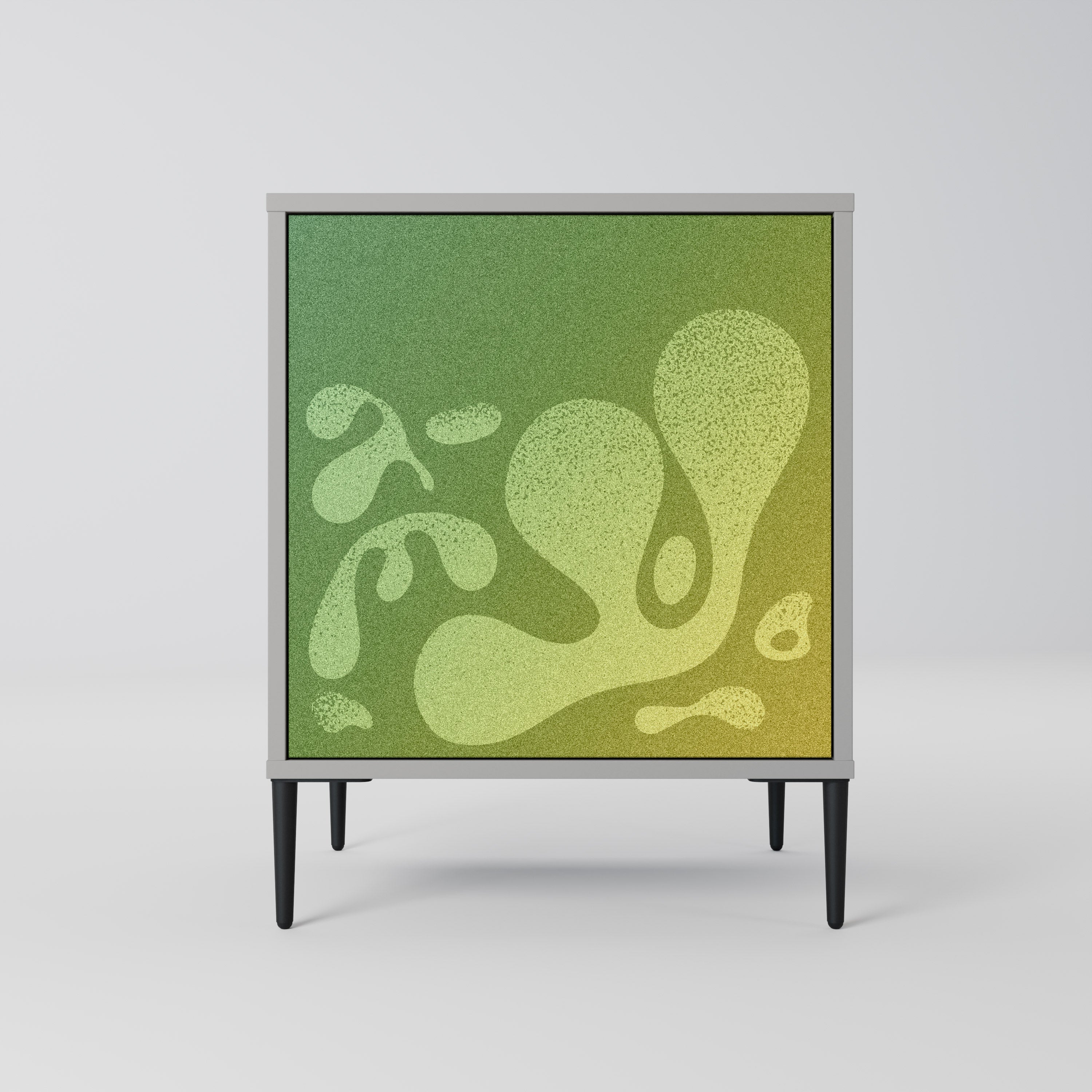 IRREGULAR BLUE Komoda 1-drzwiowa korpus Szary