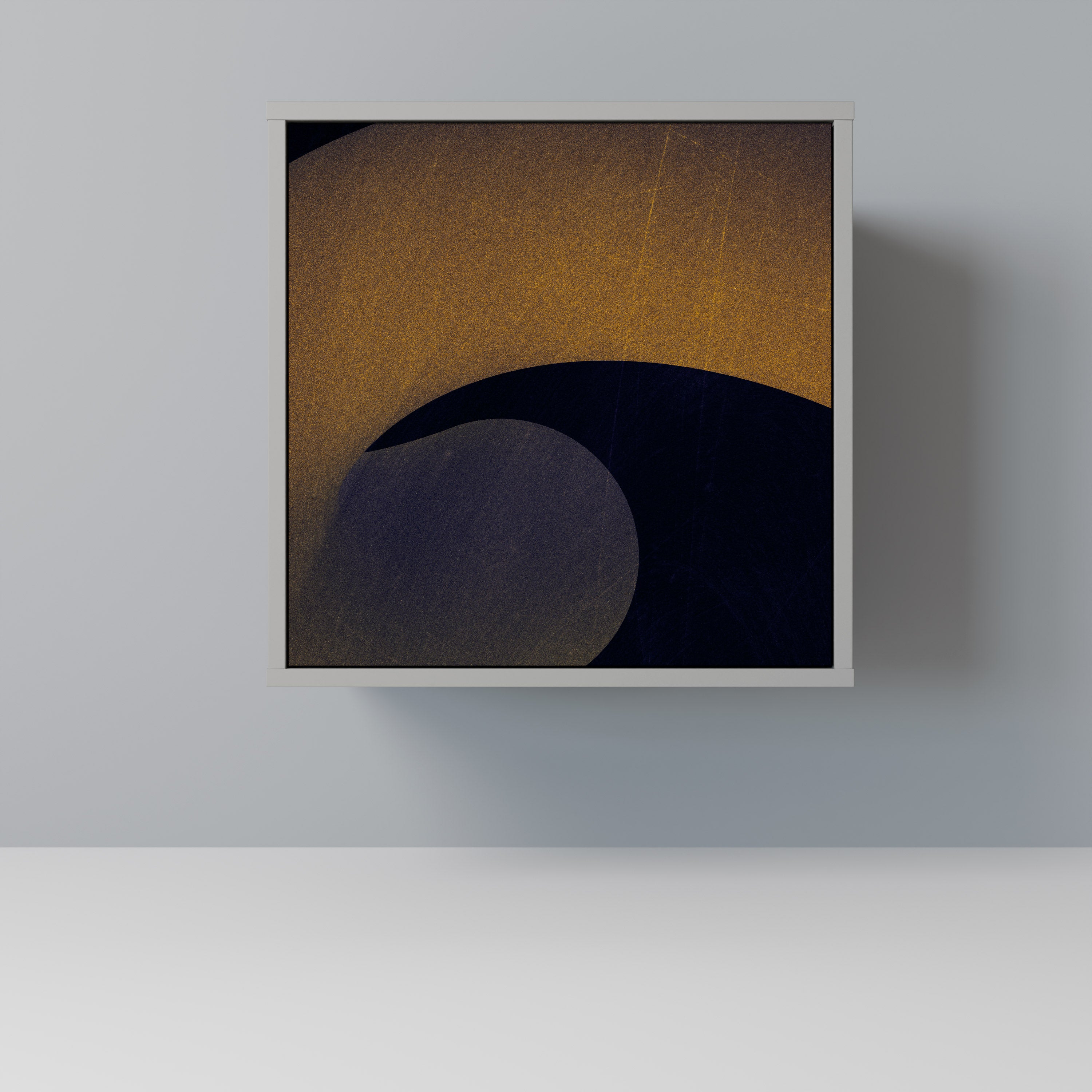 HOLLOW TIME Komoda 1-drzwiowa korpus Szary