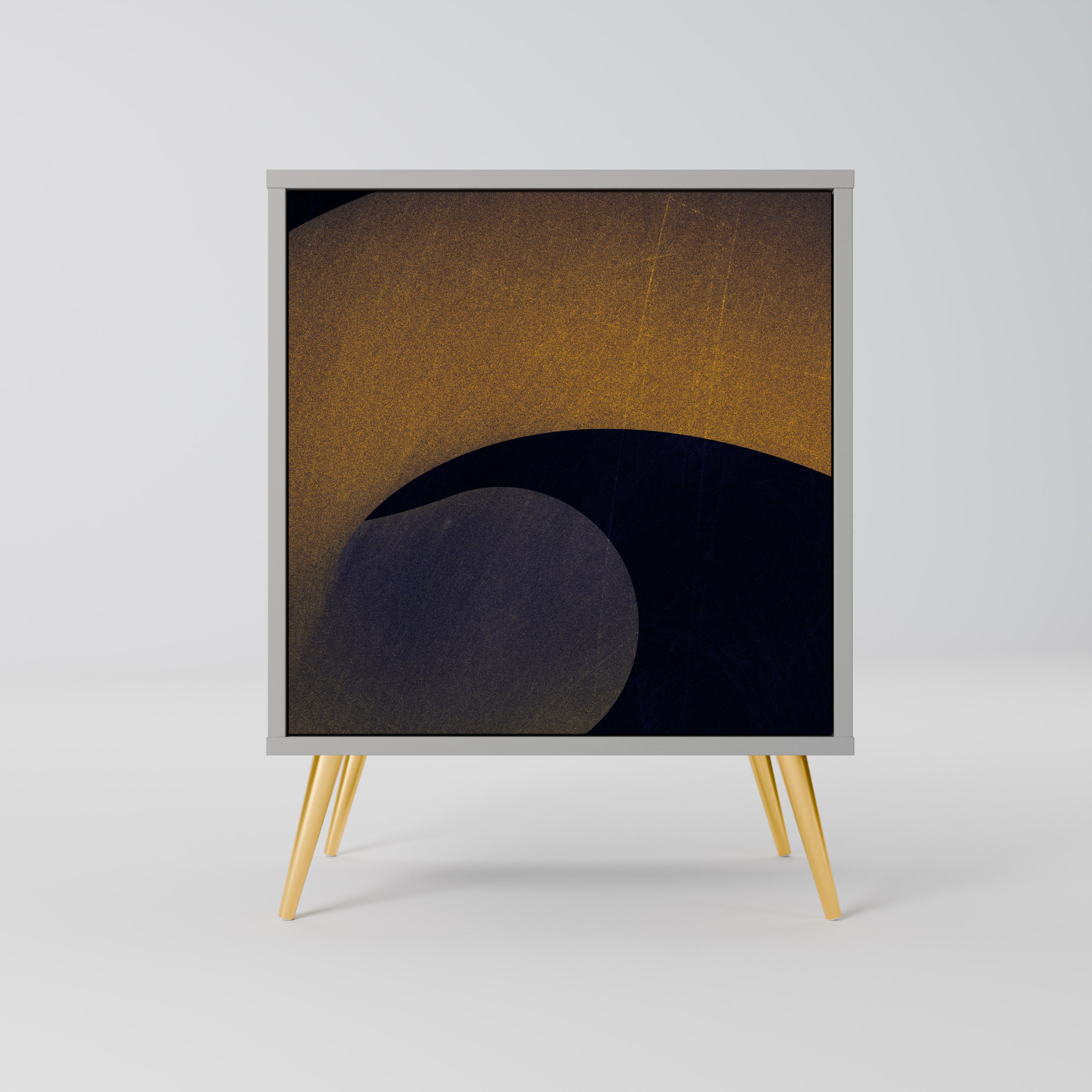 HOLLOW TIME Komoda 1-drzwiowa korpus Szary