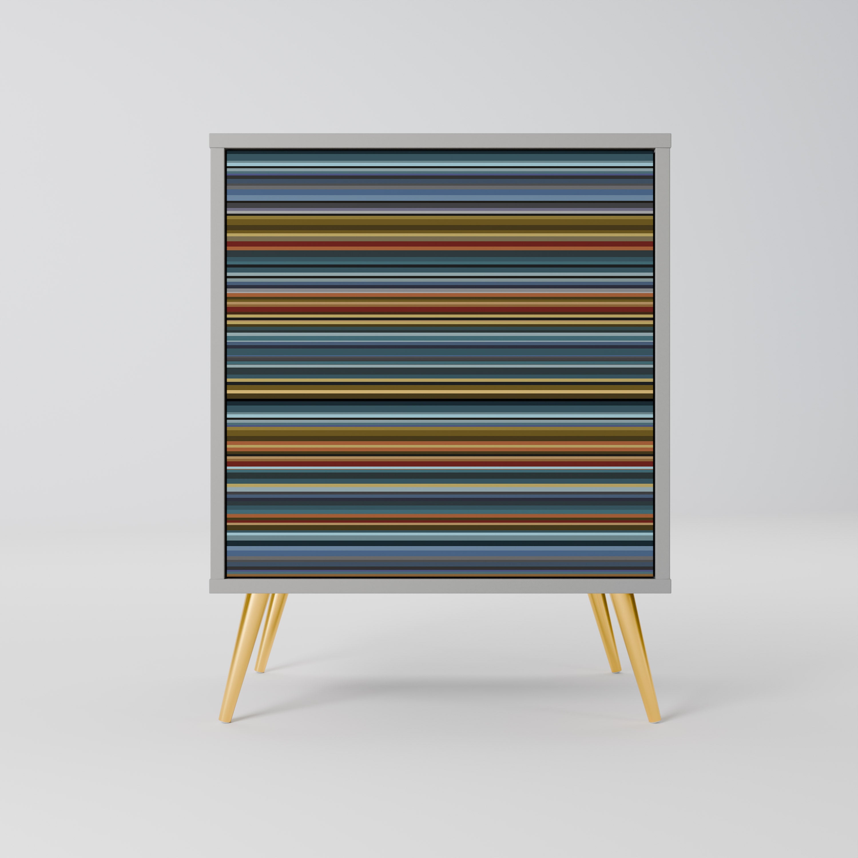 LINEOUT SPECTRUM Komoda 1-drzwiowa korpus Szary