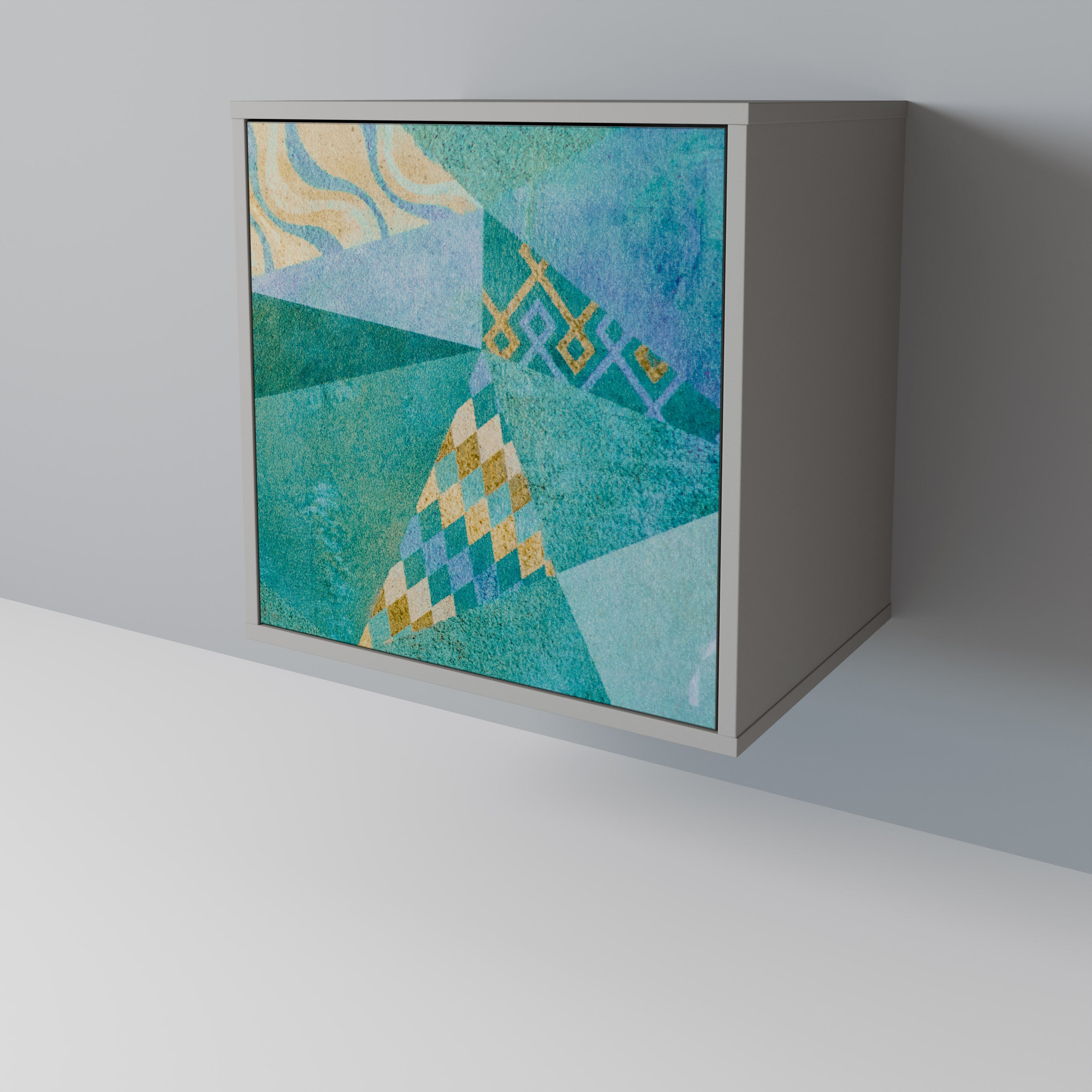 SPECTRUM SPLENDOR Komoda 1-drzwiowa korpus Szary