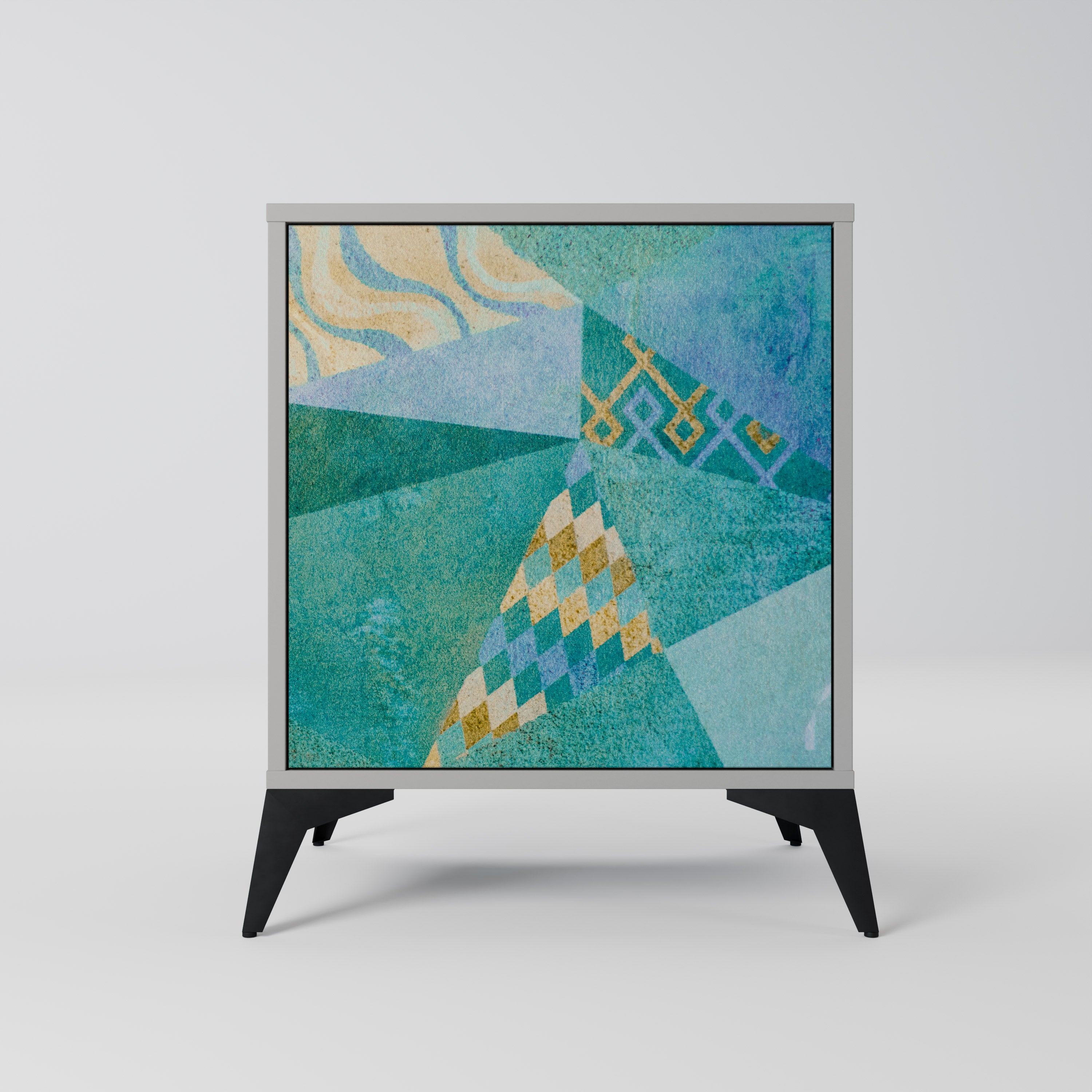 SPECTRUM SPLENDOR Komoda 1-drzwiowa korpus Szary