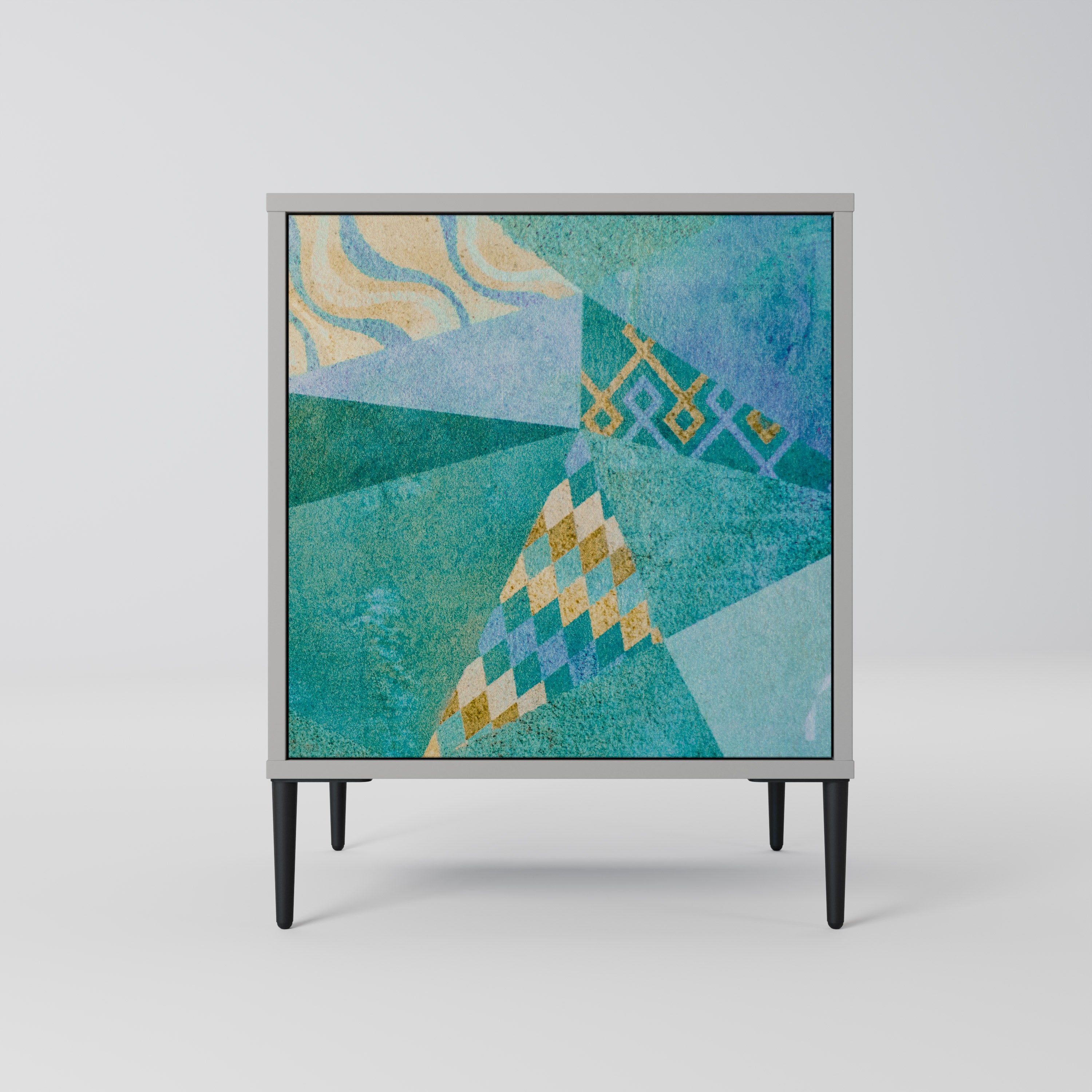 SPECTRUM SPLENDOR Komoda 1-drzwiowa korpus Szary