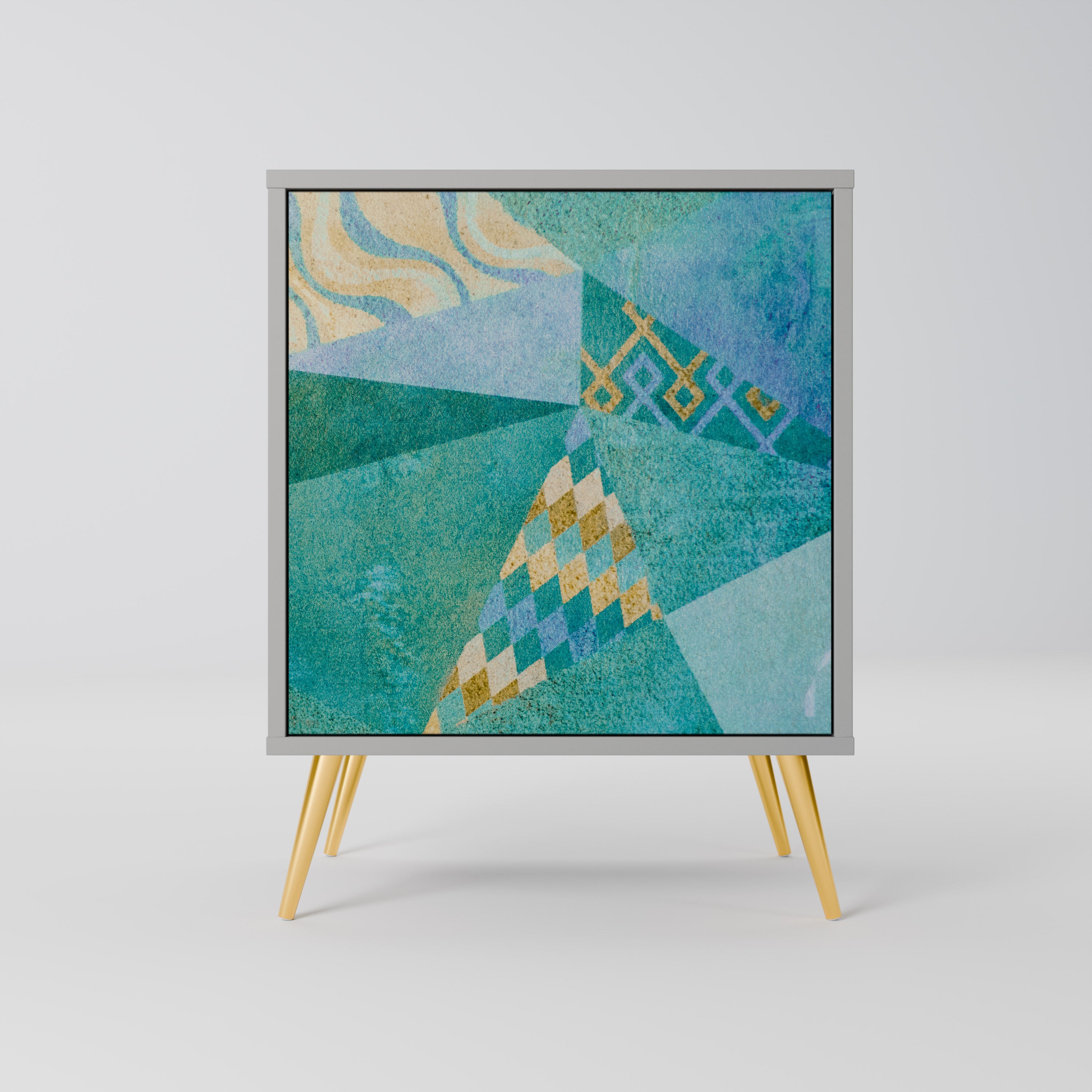 SPECTRUM SPLENDOR Komoda 1-drzwiowa korpus Szary