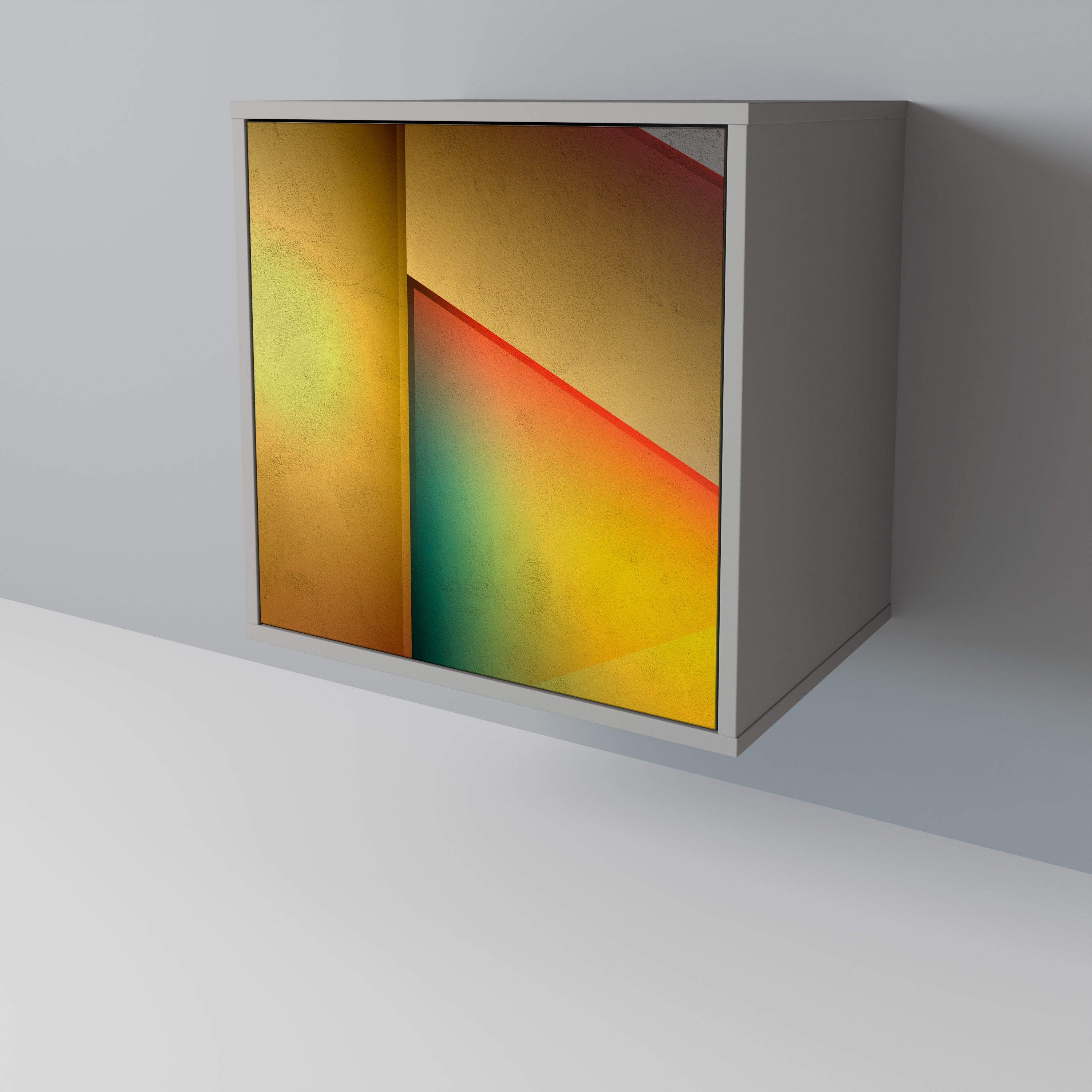 PIERCING SHARPNESS Komoda 1-drzwiowa korpus Szary