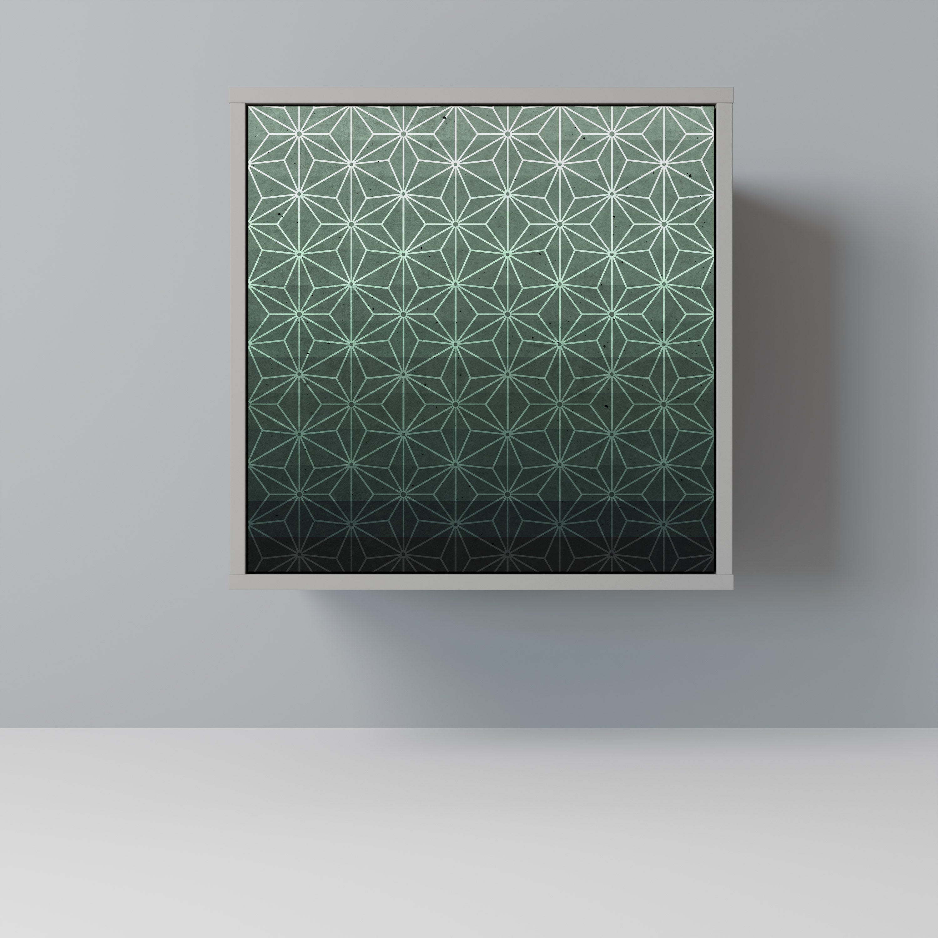 ORNAMENTAL GLIMMER Komoda 1-drzwiowa korpus Szary