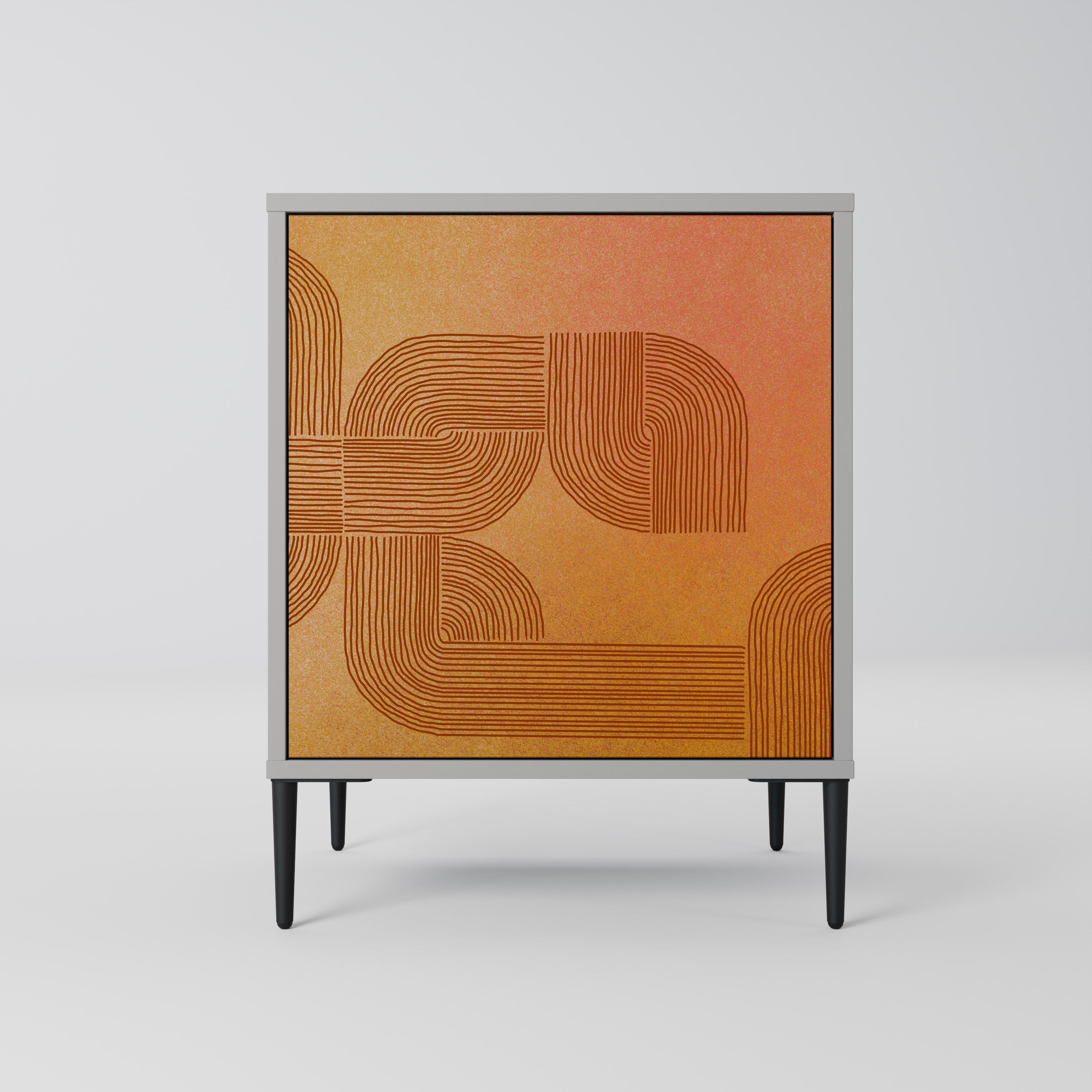 STRENGTHENING RELATION Komoda 1-drzwiowa korpus Szary