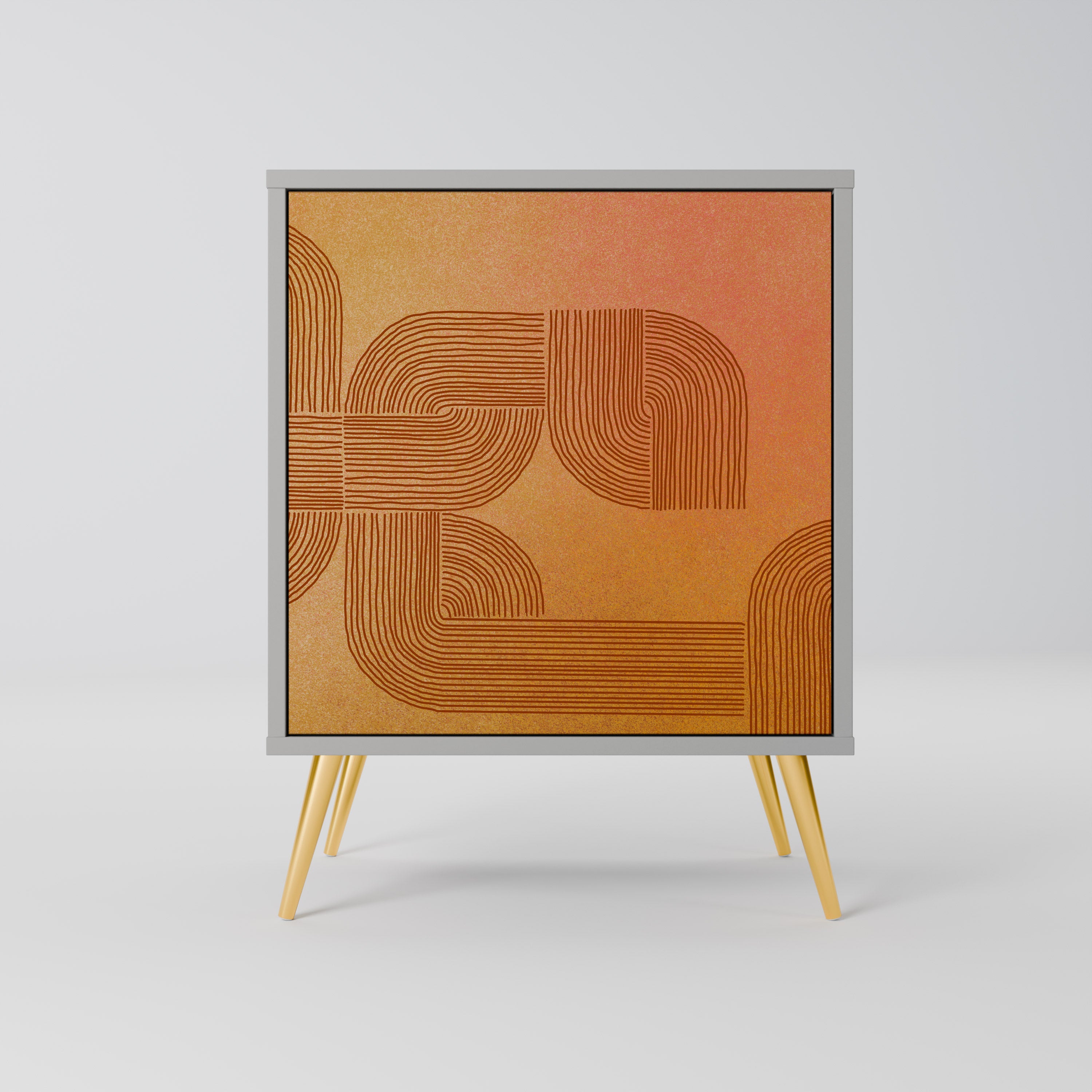 STRENGTHENING RELATION Komoda 1-drzwiowa korpus Szary