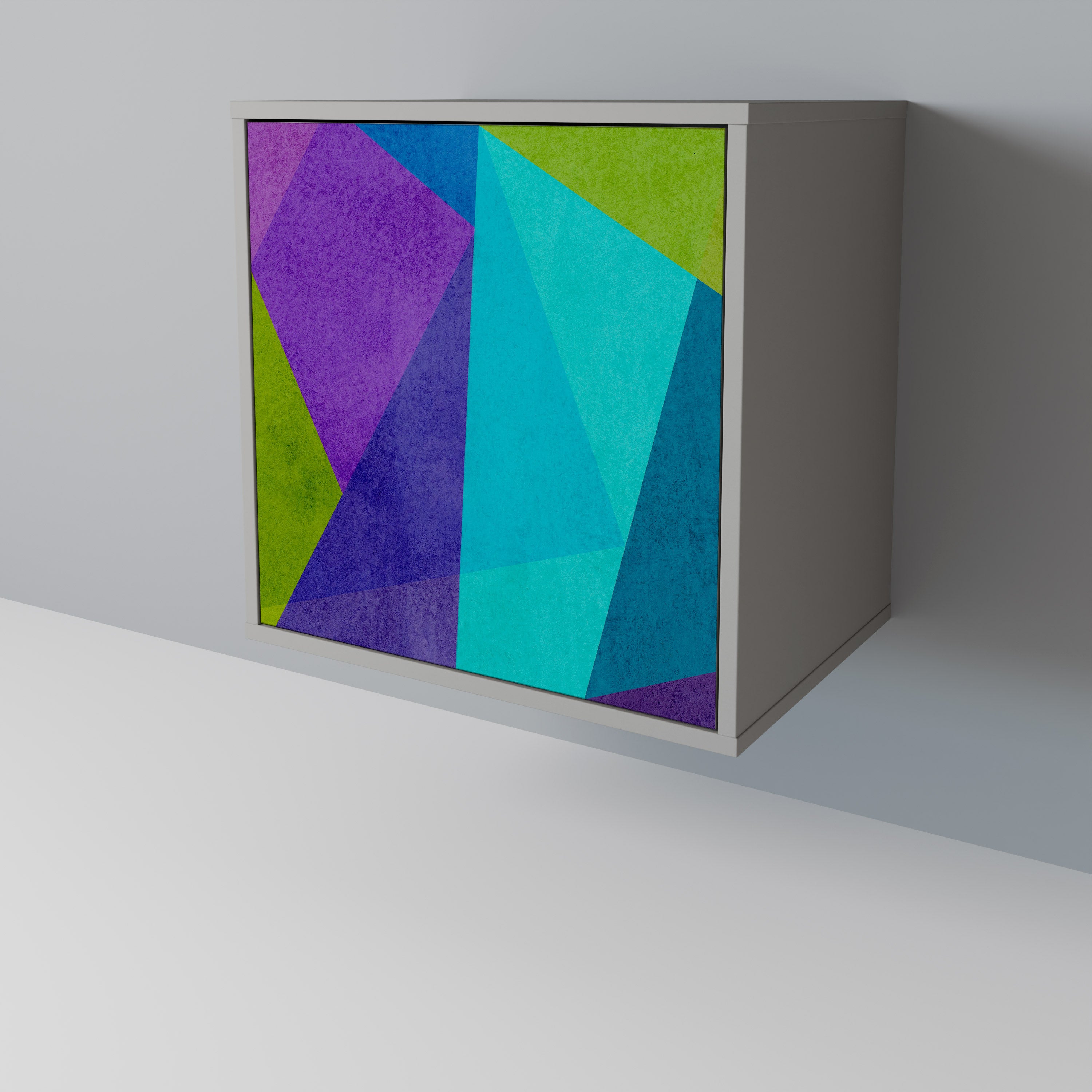 COLD SHOWCASE Komoda 1-drzwiowa korpus Szary