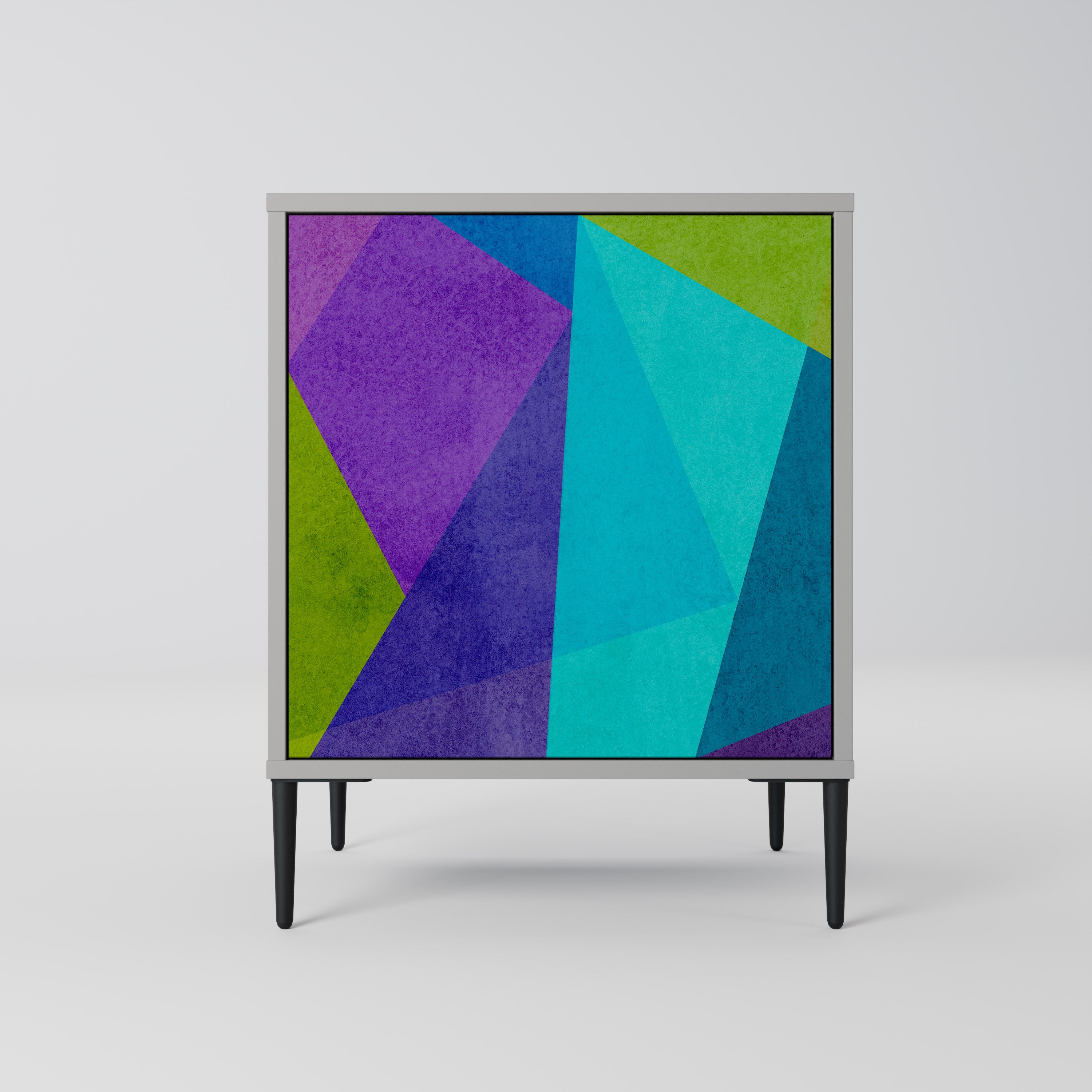 COLD SHOWCASE Komoda 1-drzwiowa korpus Szary