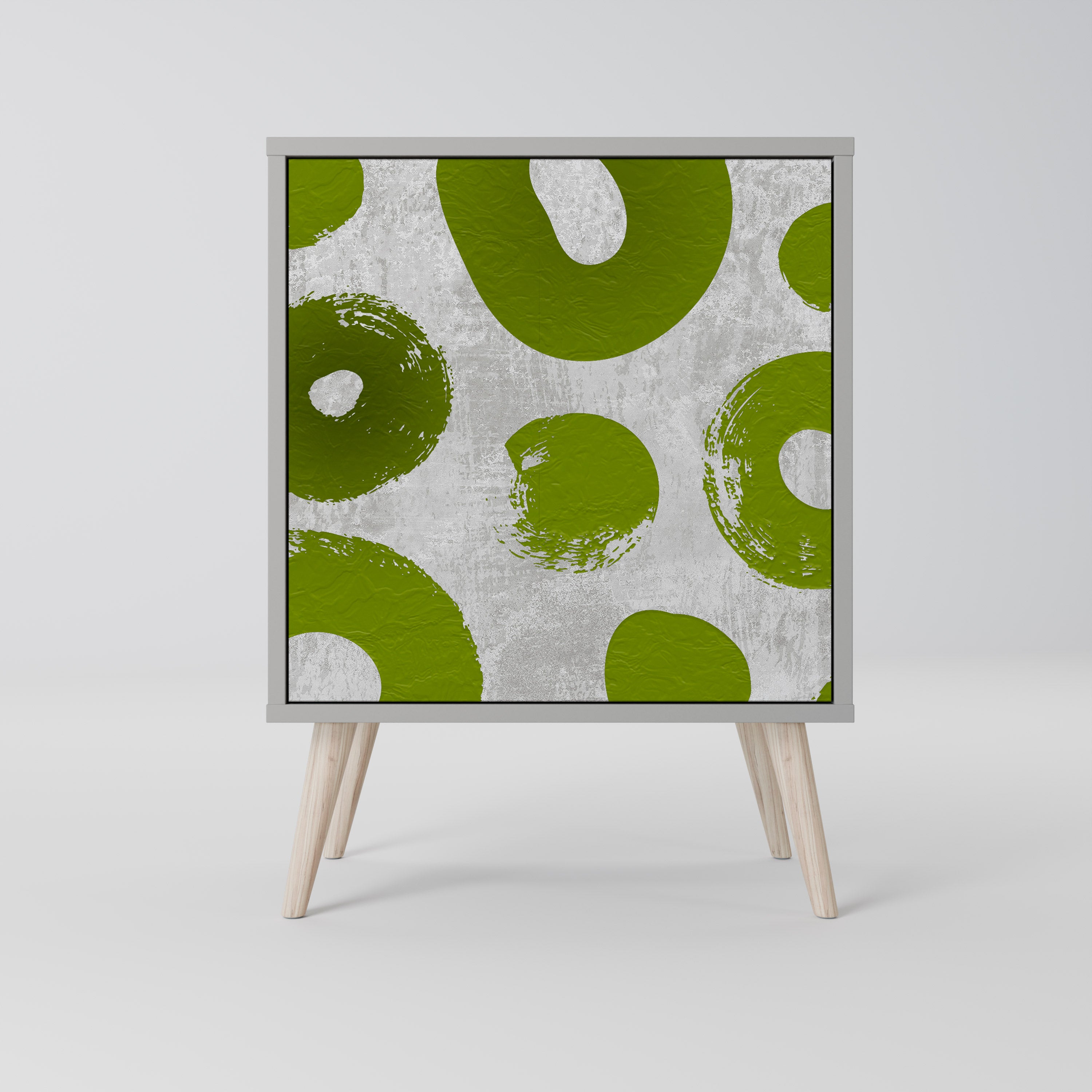 GREEN RHAPSODY Komoda 1-drzwiowa korpus Szary