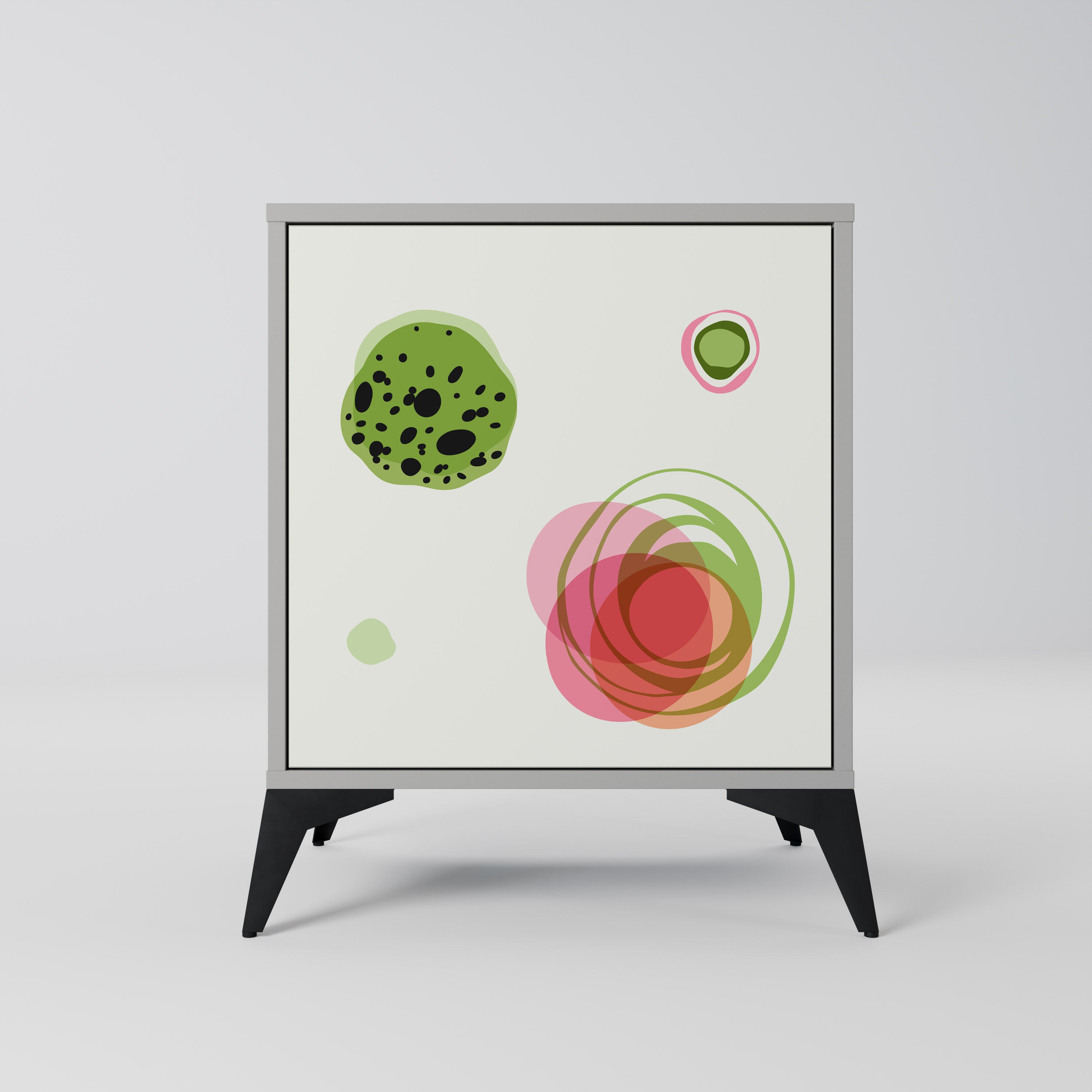 COLORFUL COSMOS Komoda 1-drzwiowa korpus Szary