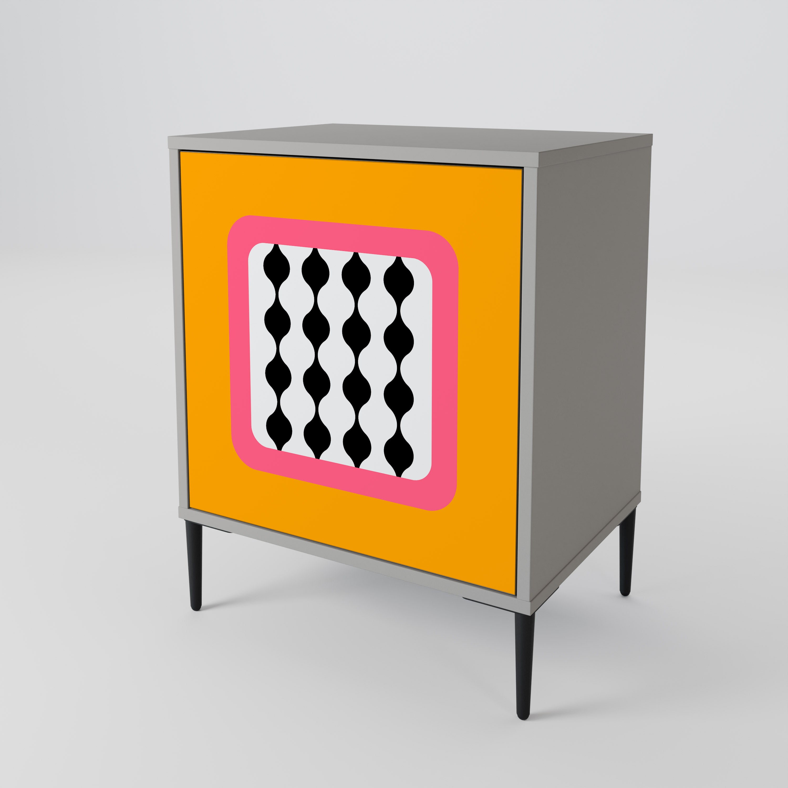 TEARS IN HEAVEN Komoda 1-drzwiowa korpus Szary