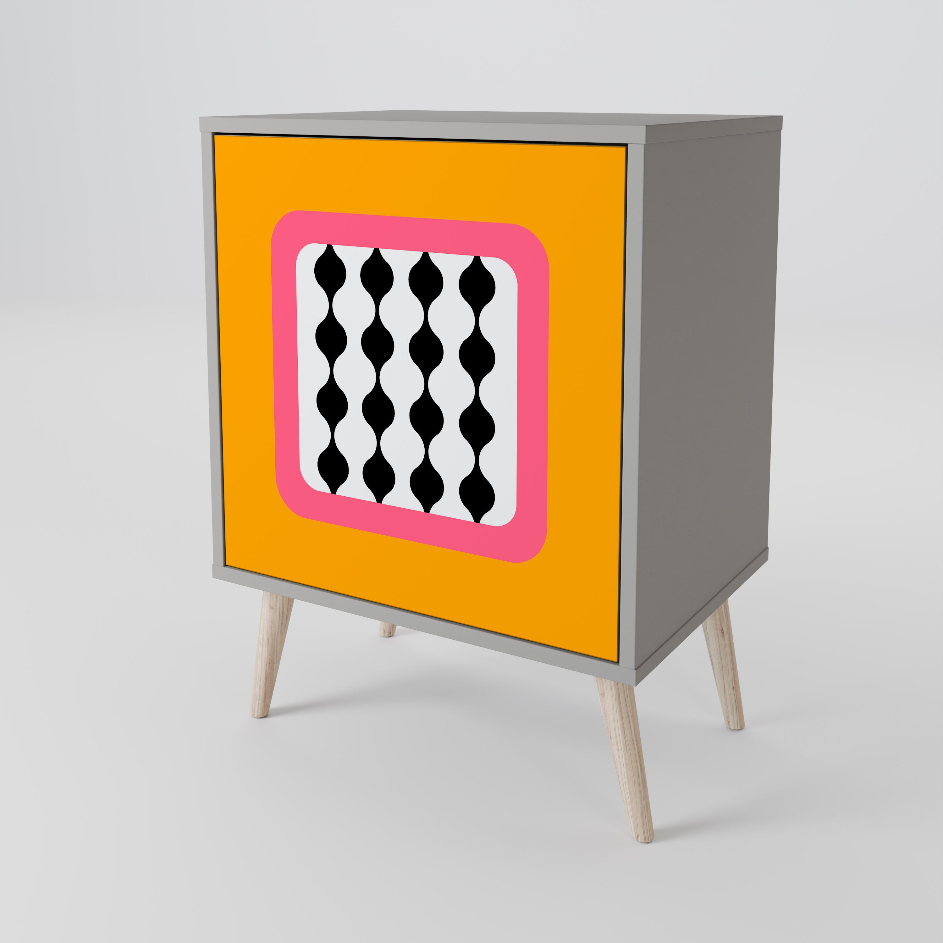 TEARS IN HEAVEN Komoda 1-drzwiowa korpus Szary