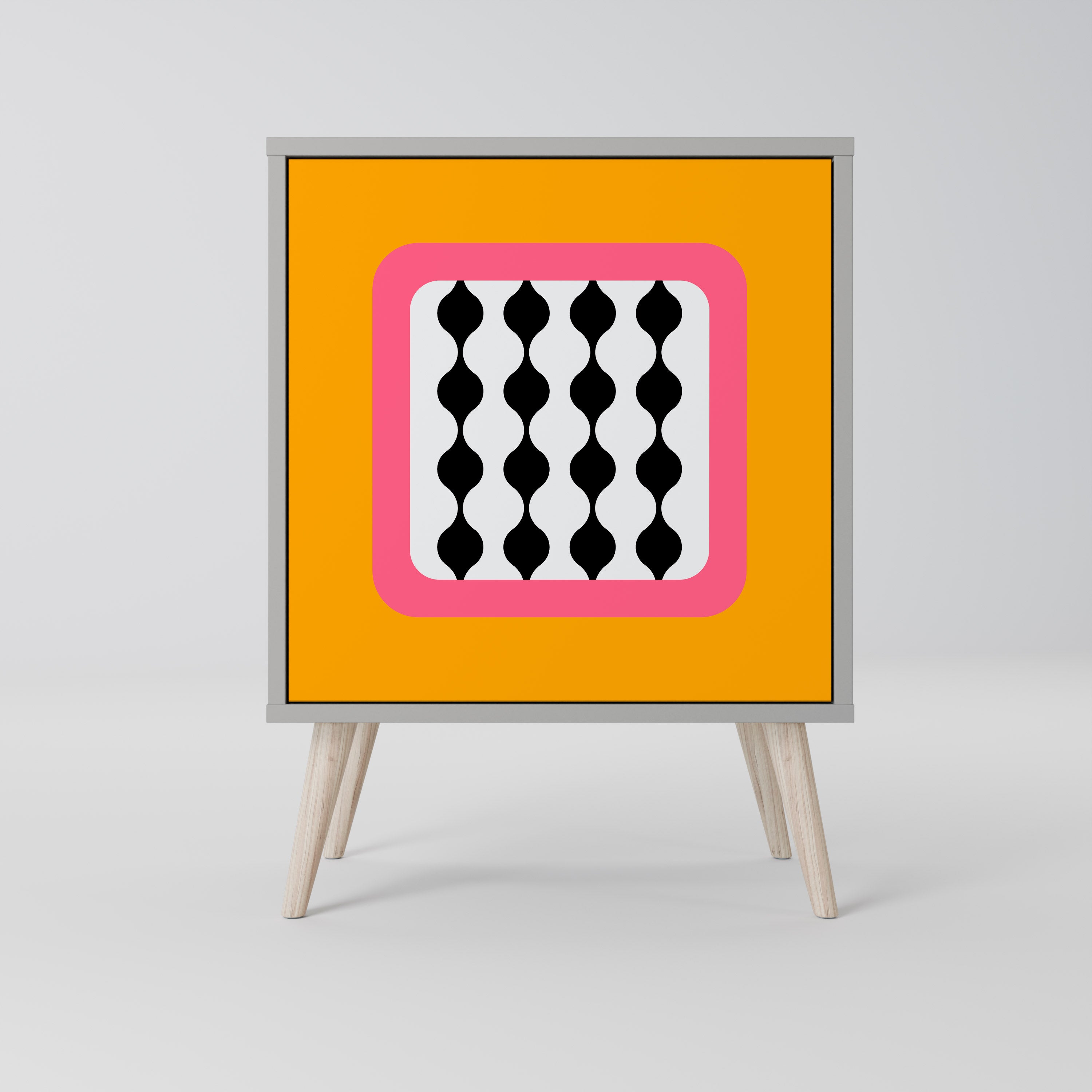 TEARS IN HEAVEN Komoda 1-drzwiowa korpus Szary