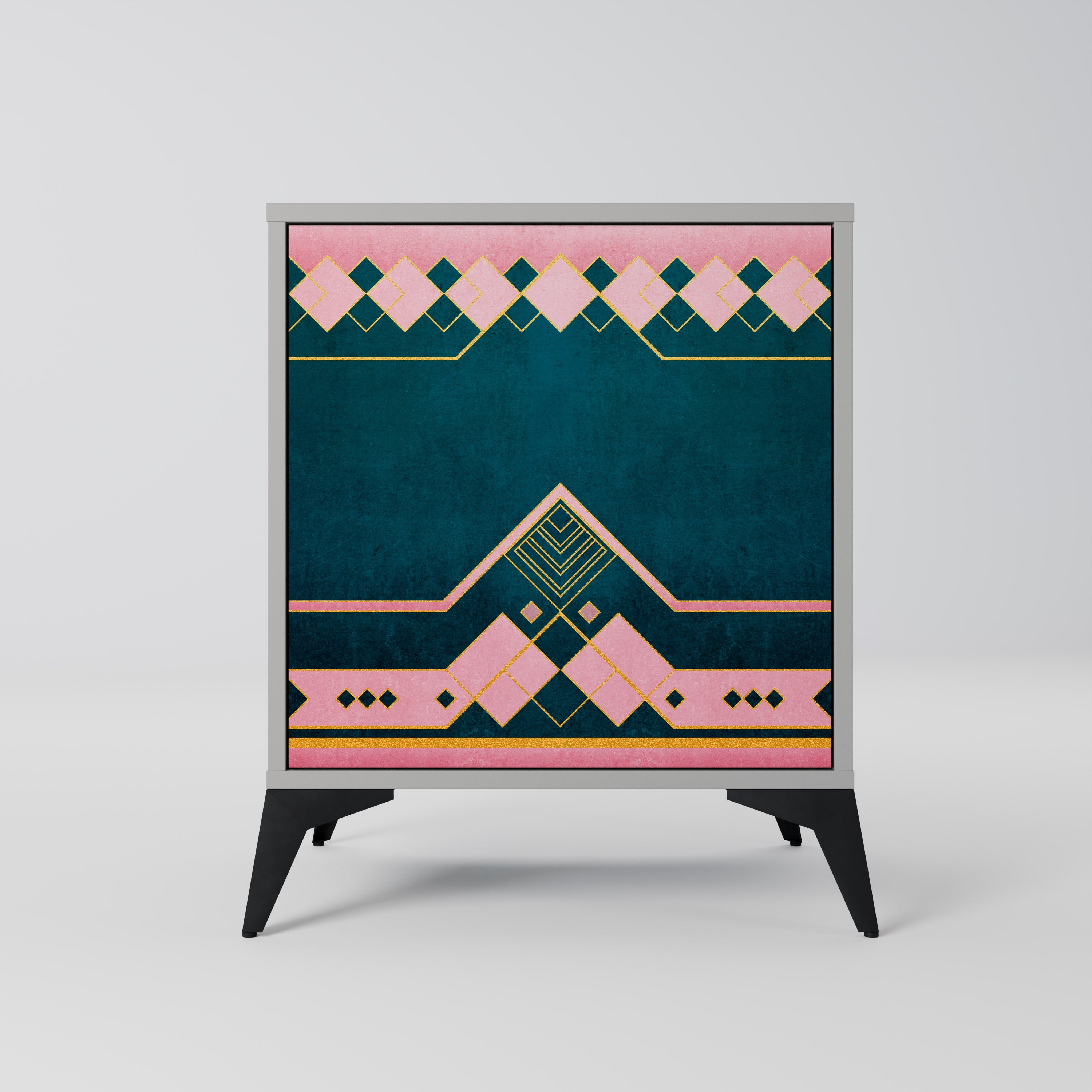 ROYAL COMPOSITION Komoda 1-drzwiowa korpus Szary