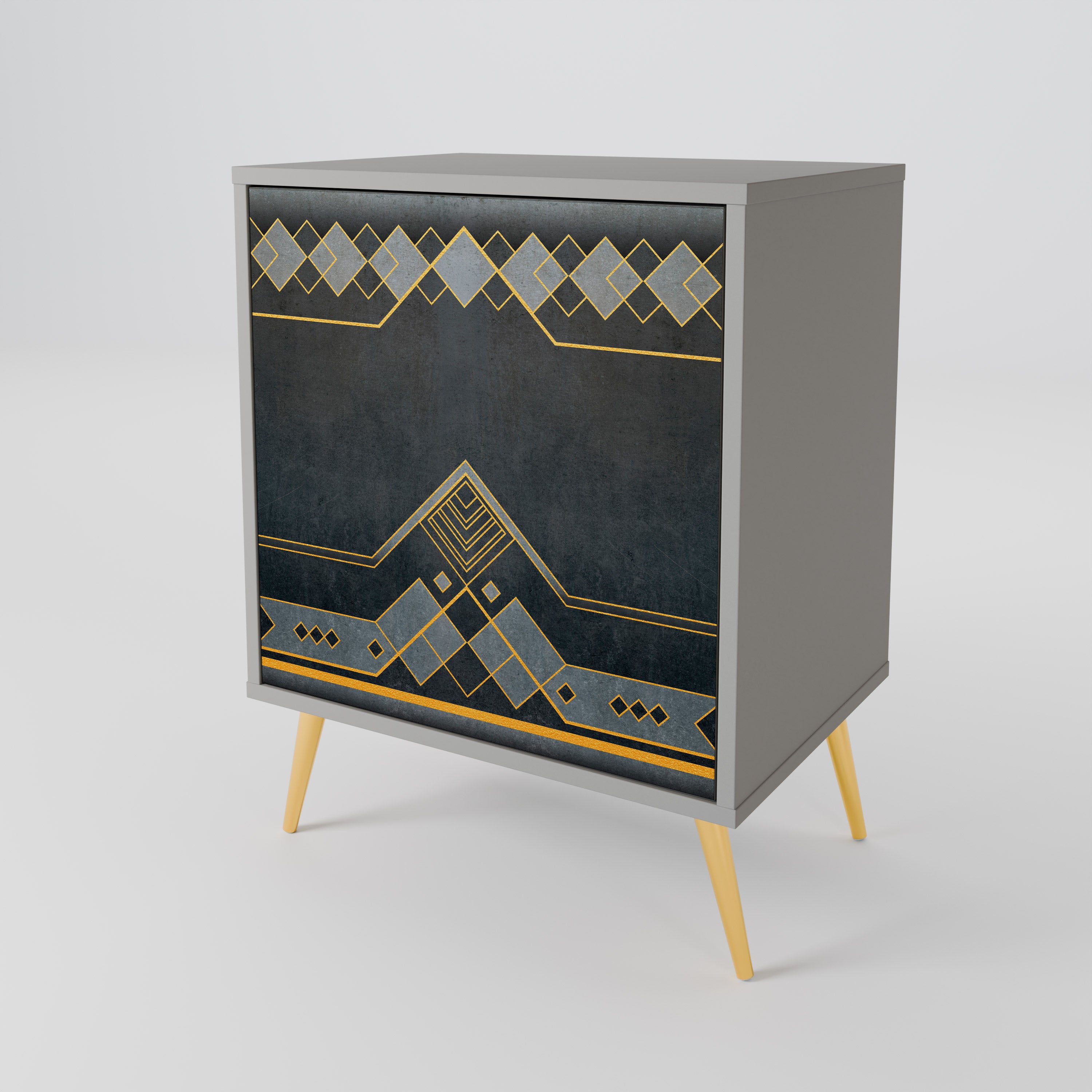 ROYAL ORDINARINESS Komoda 1-drzwiowa korpus Szary