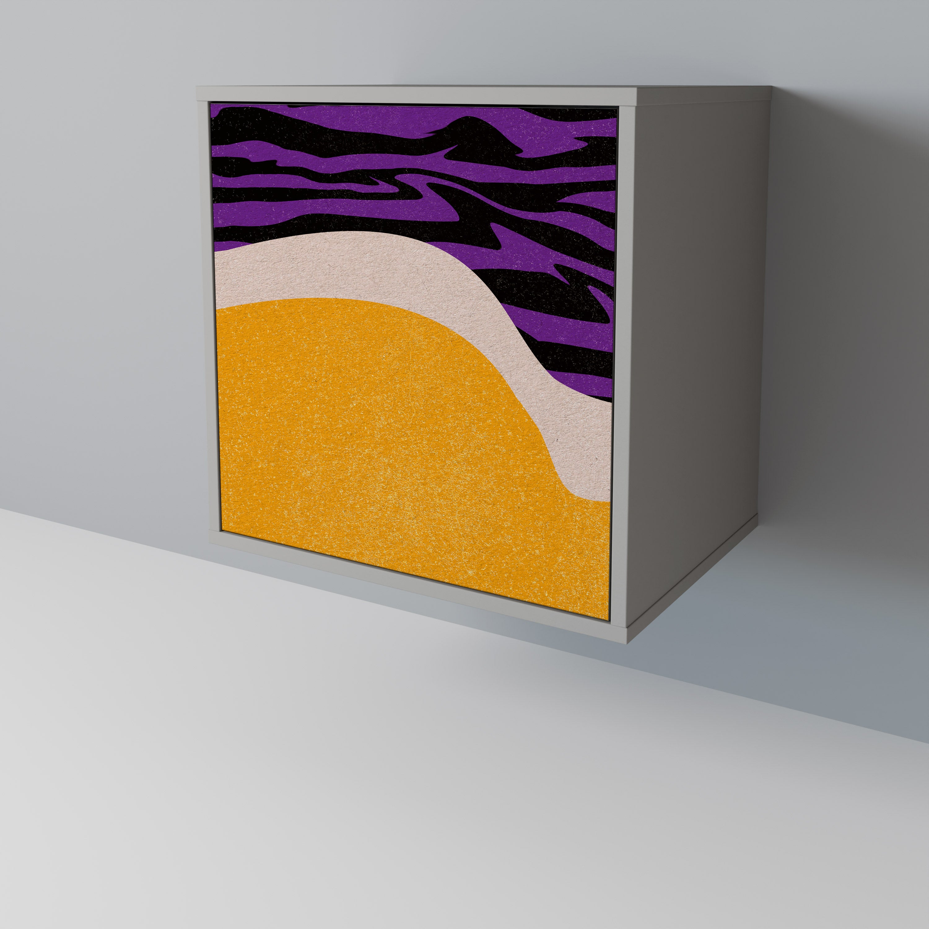 INDEPENDENT BORDER Komoda 1-drzwiowa korpus Szary