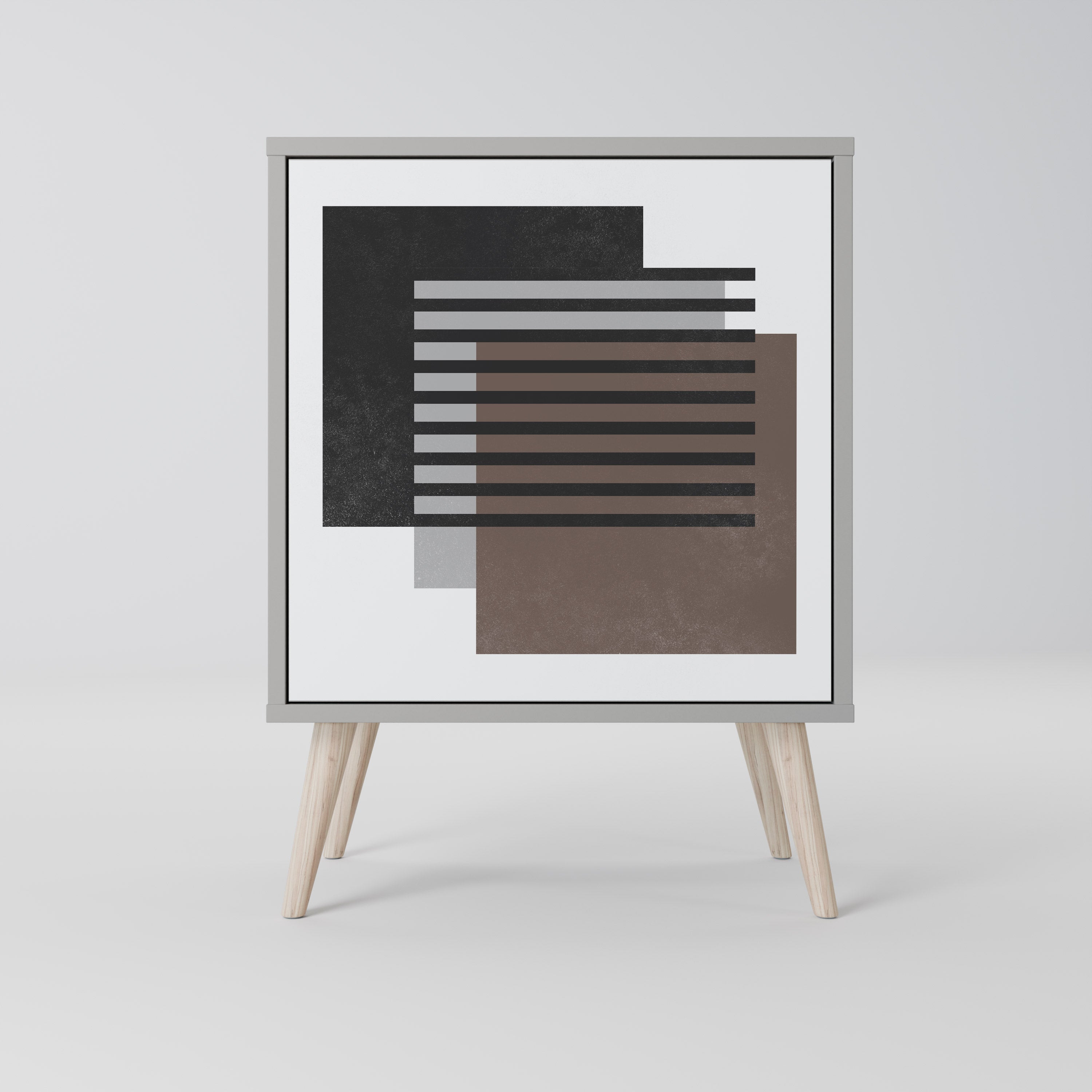 SHADOW SYNCHRONY Komoda 1-drzwiowa korpus Szary