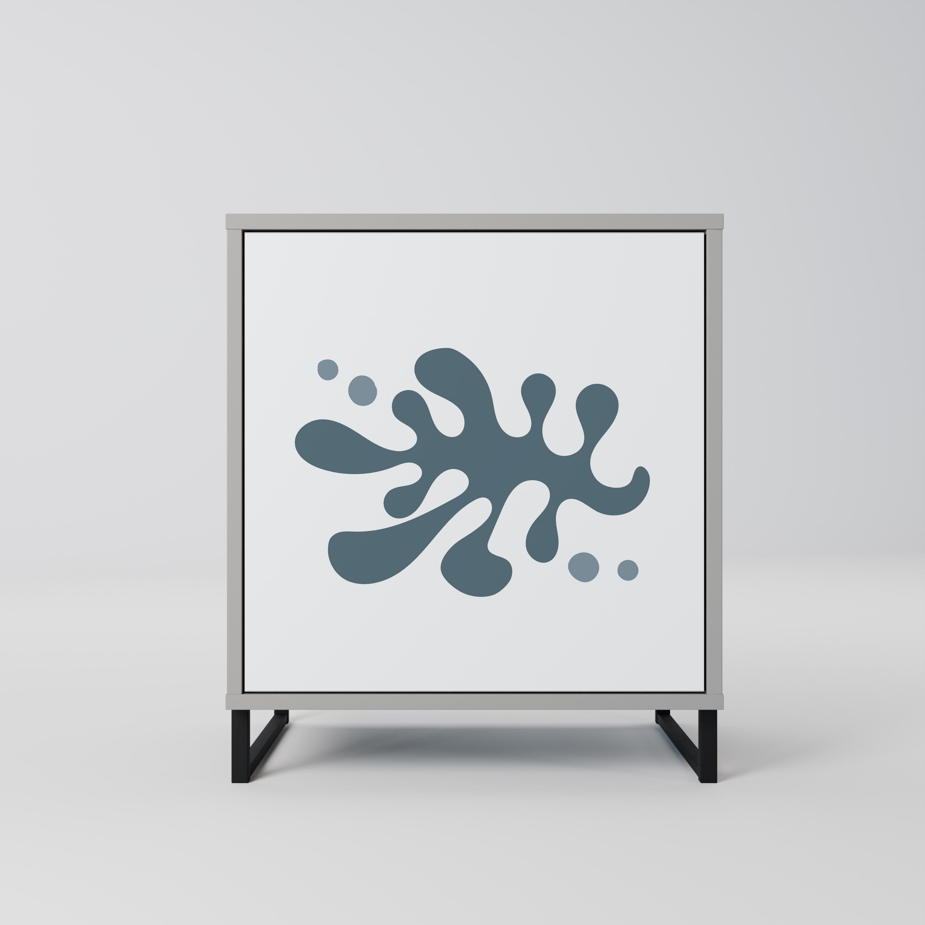 WONDERLAND VEGETATION Komoda 1-drzwiowa korpus Szary